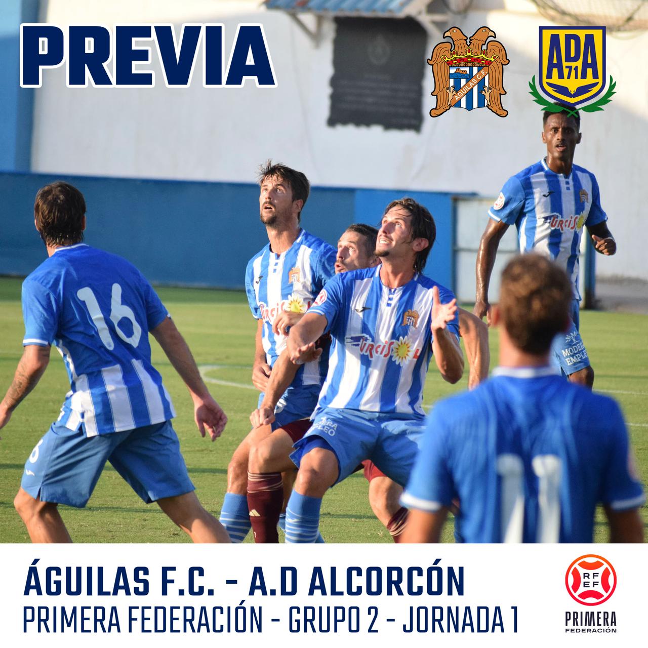 PREVIA > Águilas - Alcorcón > Bienvenidos a Primera Federación