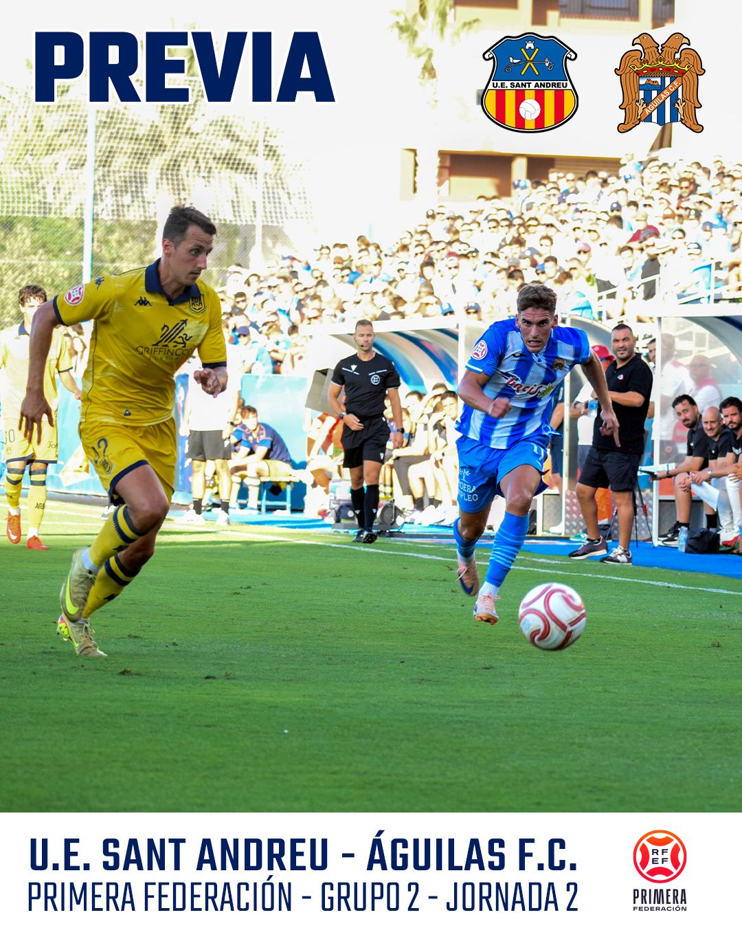 Previa > Sant Andreu vs Águilas > El primer viaje de esta nueva odisea