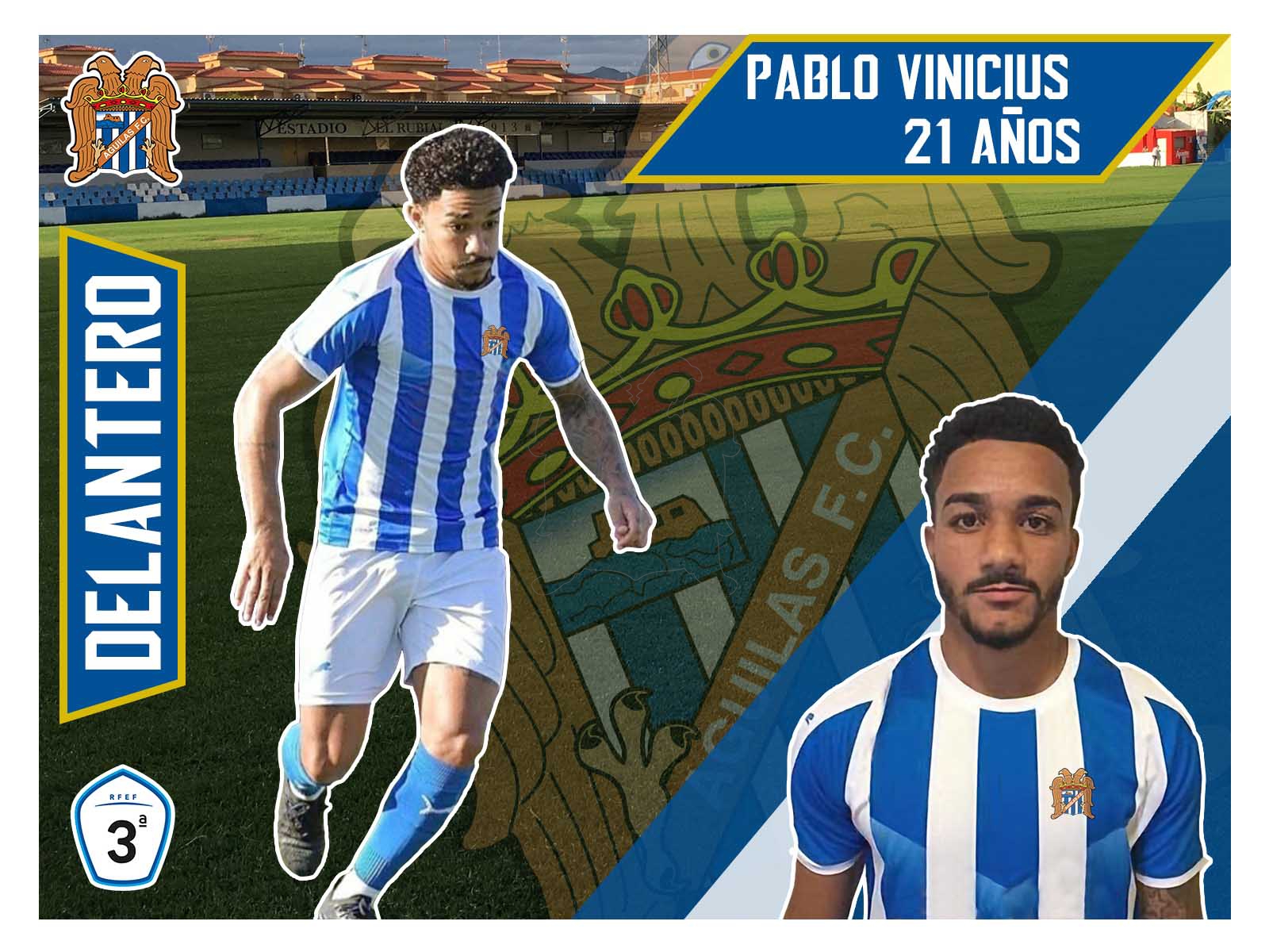 Image for Pablo Vinicius, décimo fichaje del Águilas F.C.