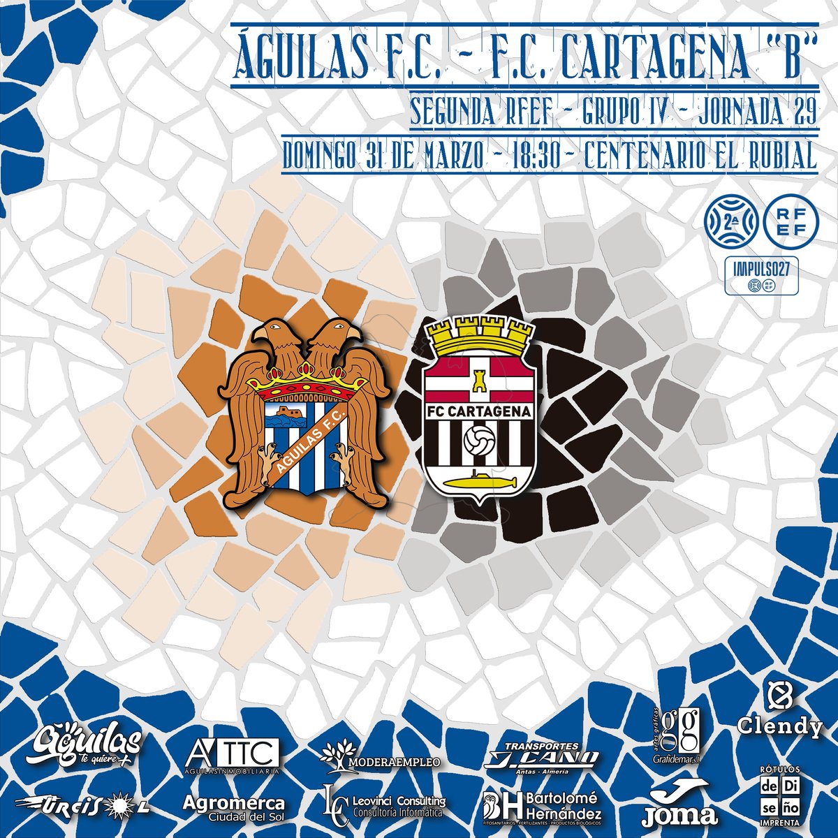 Image for Águilas F.C. - F.C. Cartagena 'B'  | PREVIA | Sin confianzas, pero con convicción ante el colista