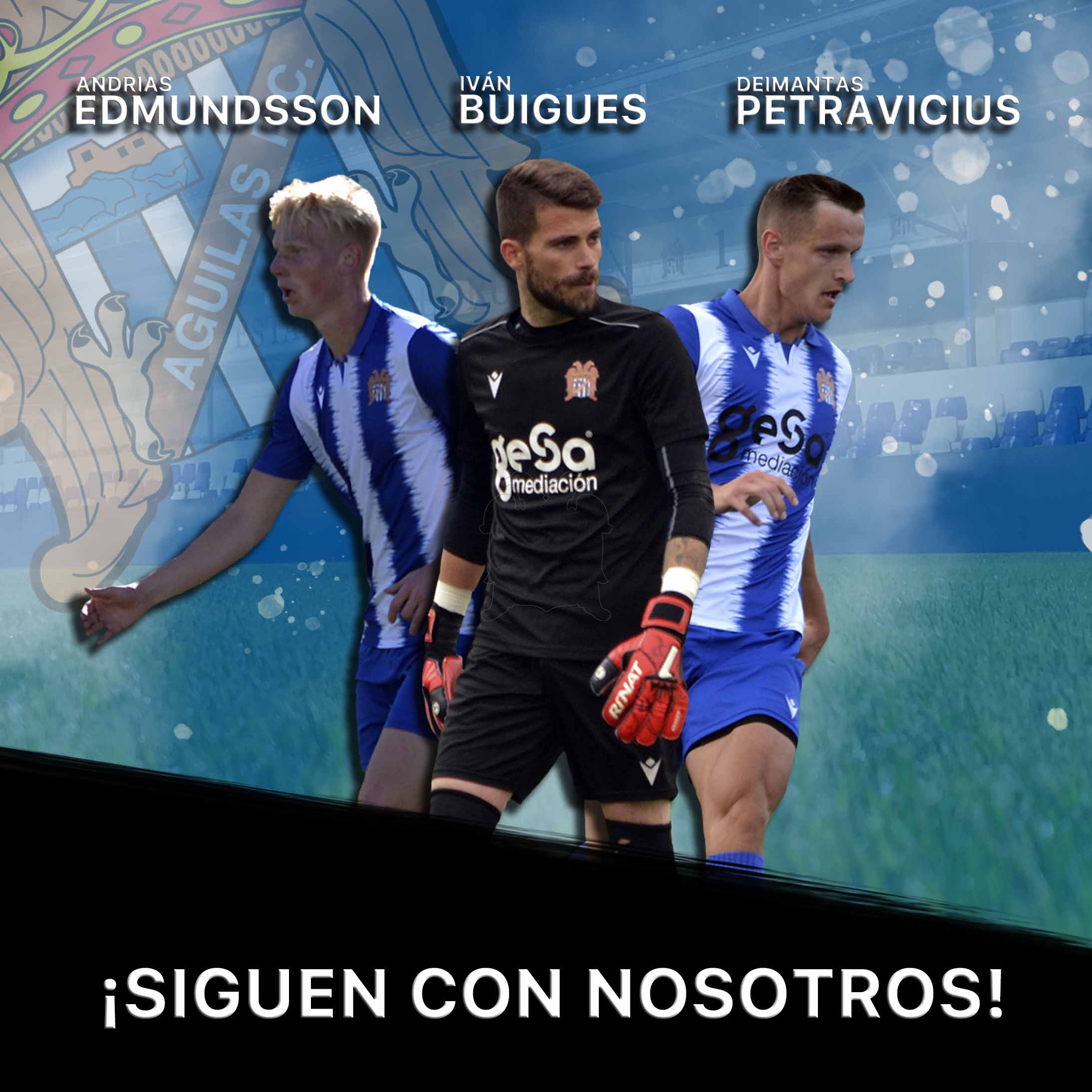 Image for Iván Buigues, Edmundsson y Petravicius, otras tres piezas confirmadas para el proyecto 21/22