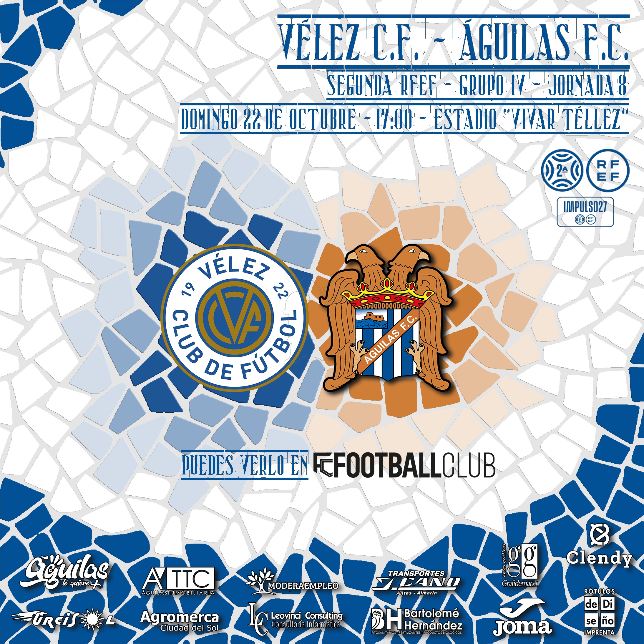 Image for Vélez C.F. - Águilas F.C. | PREVIA | Aprovechar la inercia para sumar el primer triunfo fuera de casa