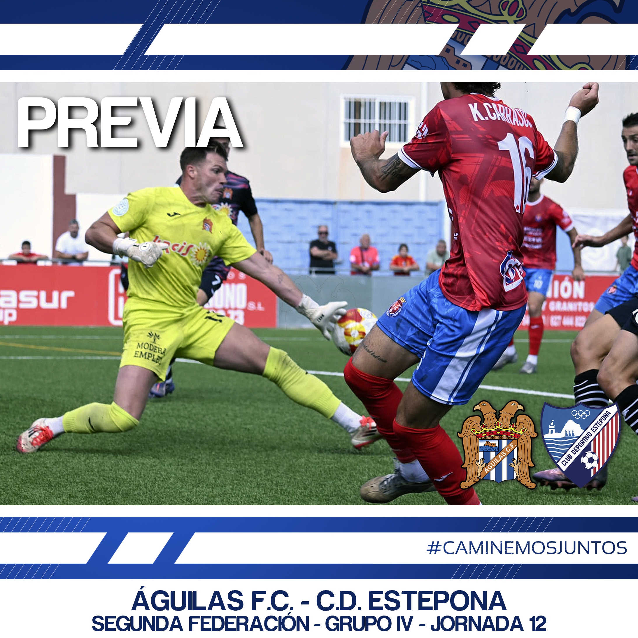 Image for Águilas - Estepona / PREVIA // Evitar “la leche” y abonarse a la media inglesa