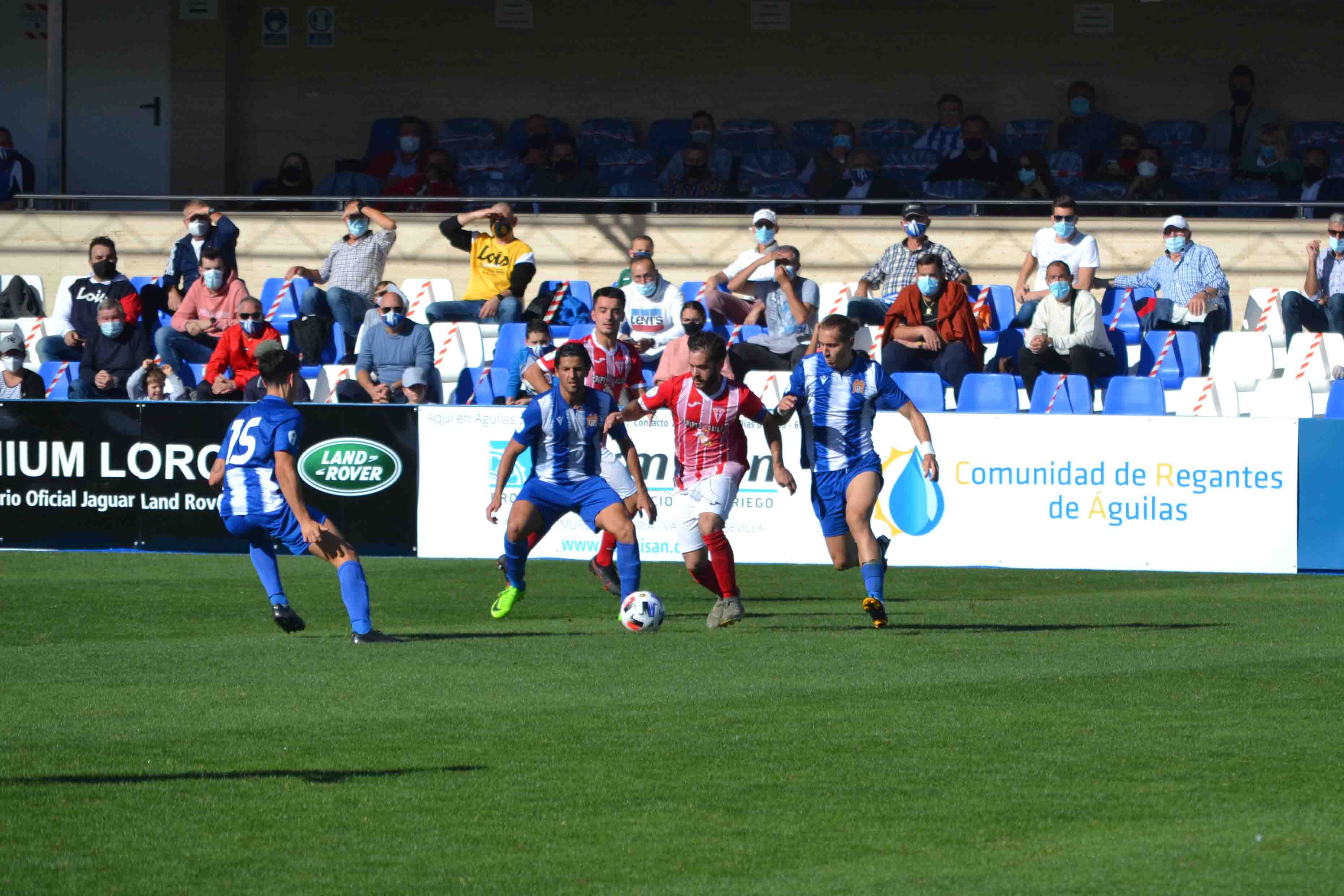 Image for Águilas F.C. 1 – 1 C. Olímpico de Totana |CRÓNICA| Con público, pero sin suerte