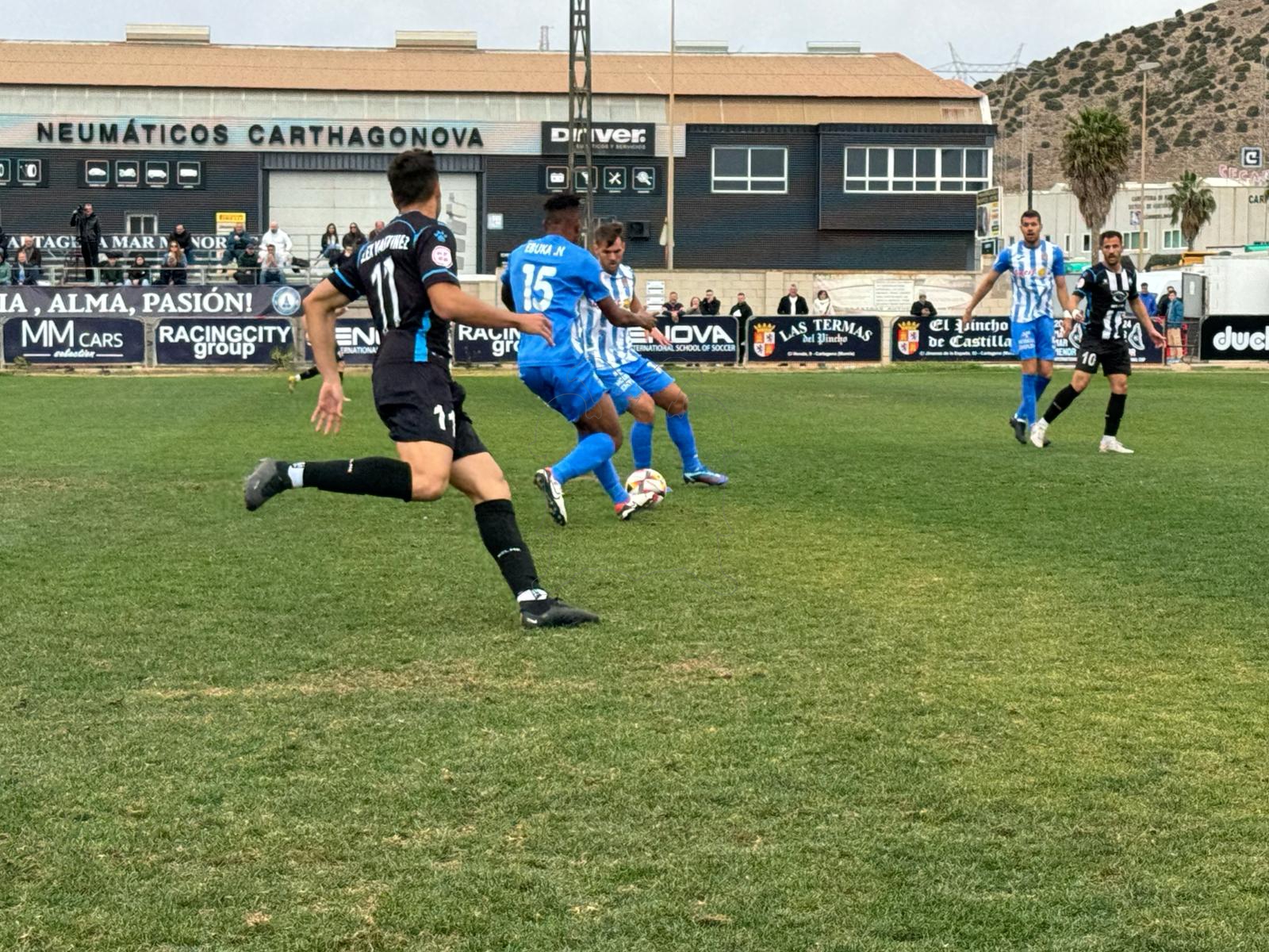 Image for Racing Cartagena Mar Menor F.C. 0 - 0 Águilas F.C. |CRÓNICA| La misma clasificación, pero un soldado menos