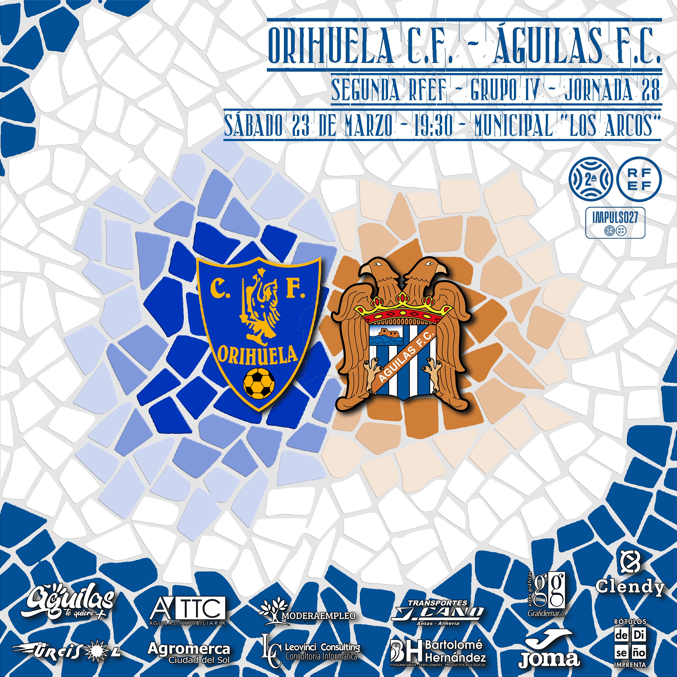 Image for Orihuela C.F. - Águilas F.C. | PREVIA | Empatados a puntos, pero no a dinámicas