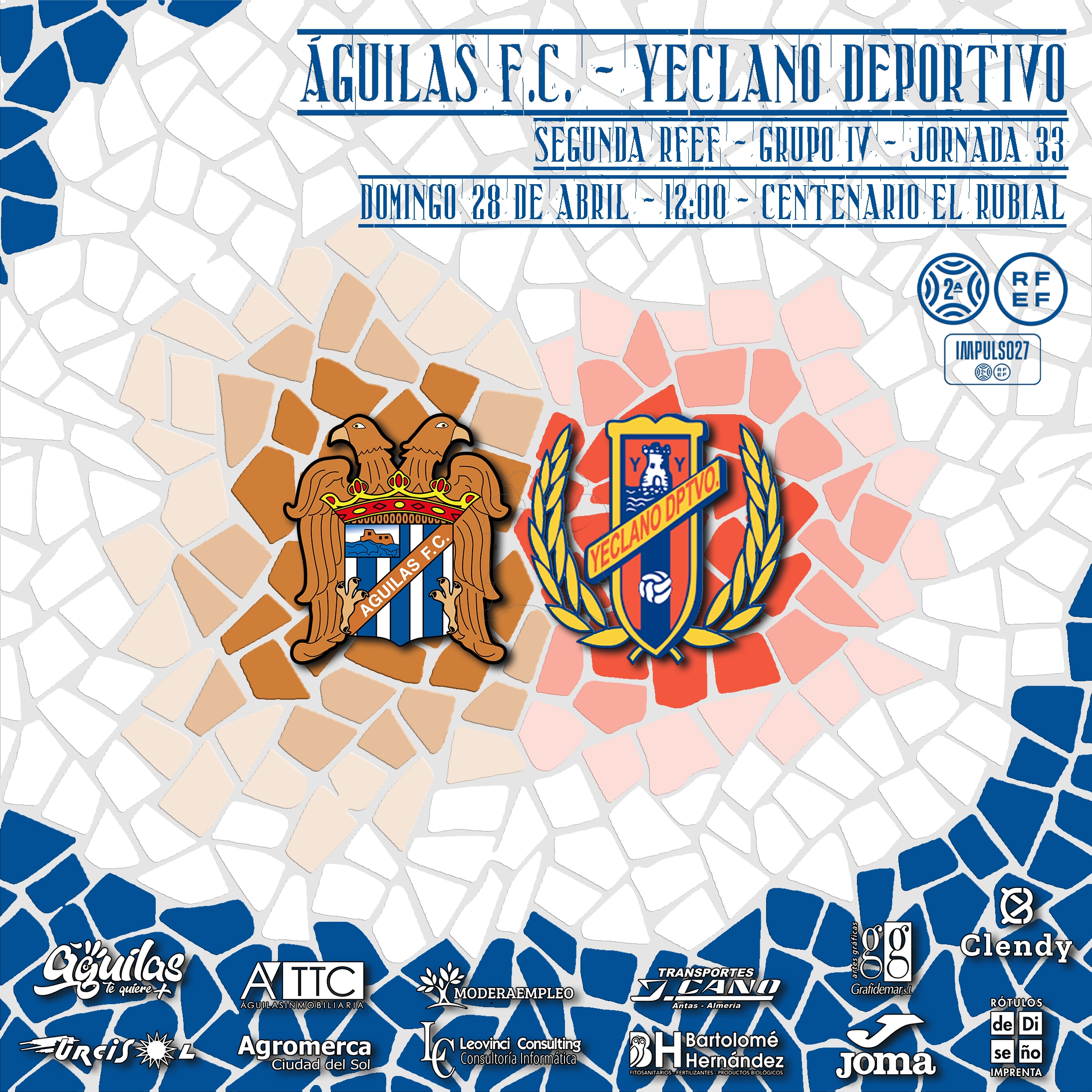 Image for Águilas F.C. - Yeclano Dptvo.  | PREVIA | El último tren pasa por El Rubial