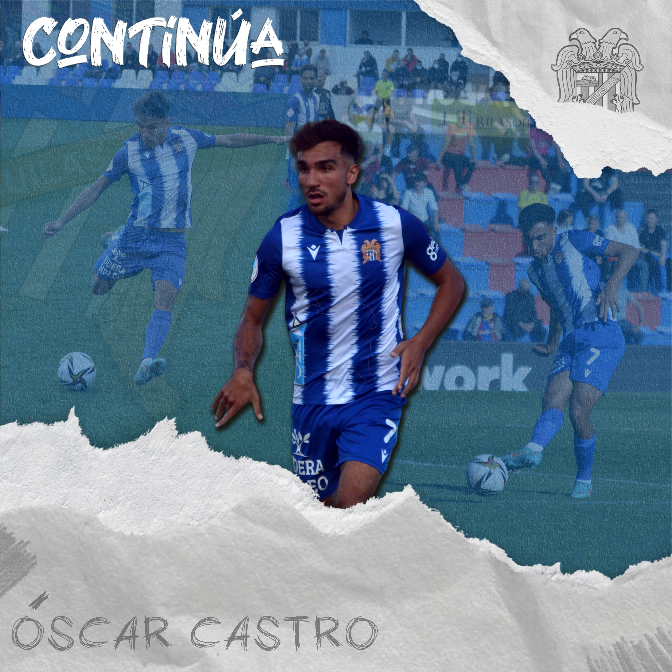 Image for  Óscar Castro, confirmado como integrante de la plantilla 2022/2023