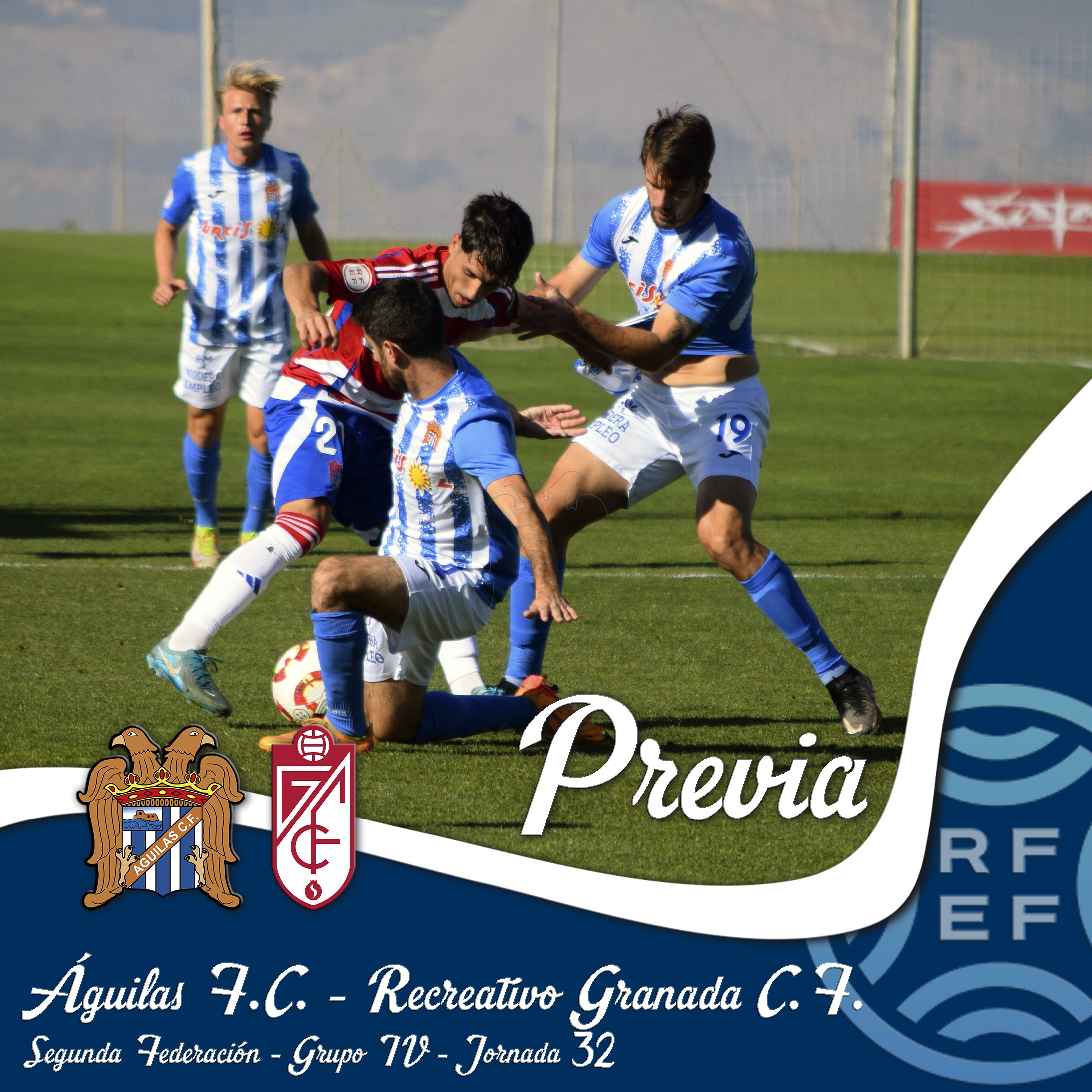 Image for PREVIA: Águilas - Recreativo Granada // Ganar y estar listos para lo que pueda ocurrir