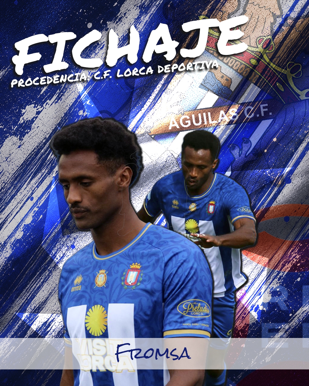 Image for Fromsa, quinto fichaje del Águilas Fútbol Club para el debut en Primera Federación