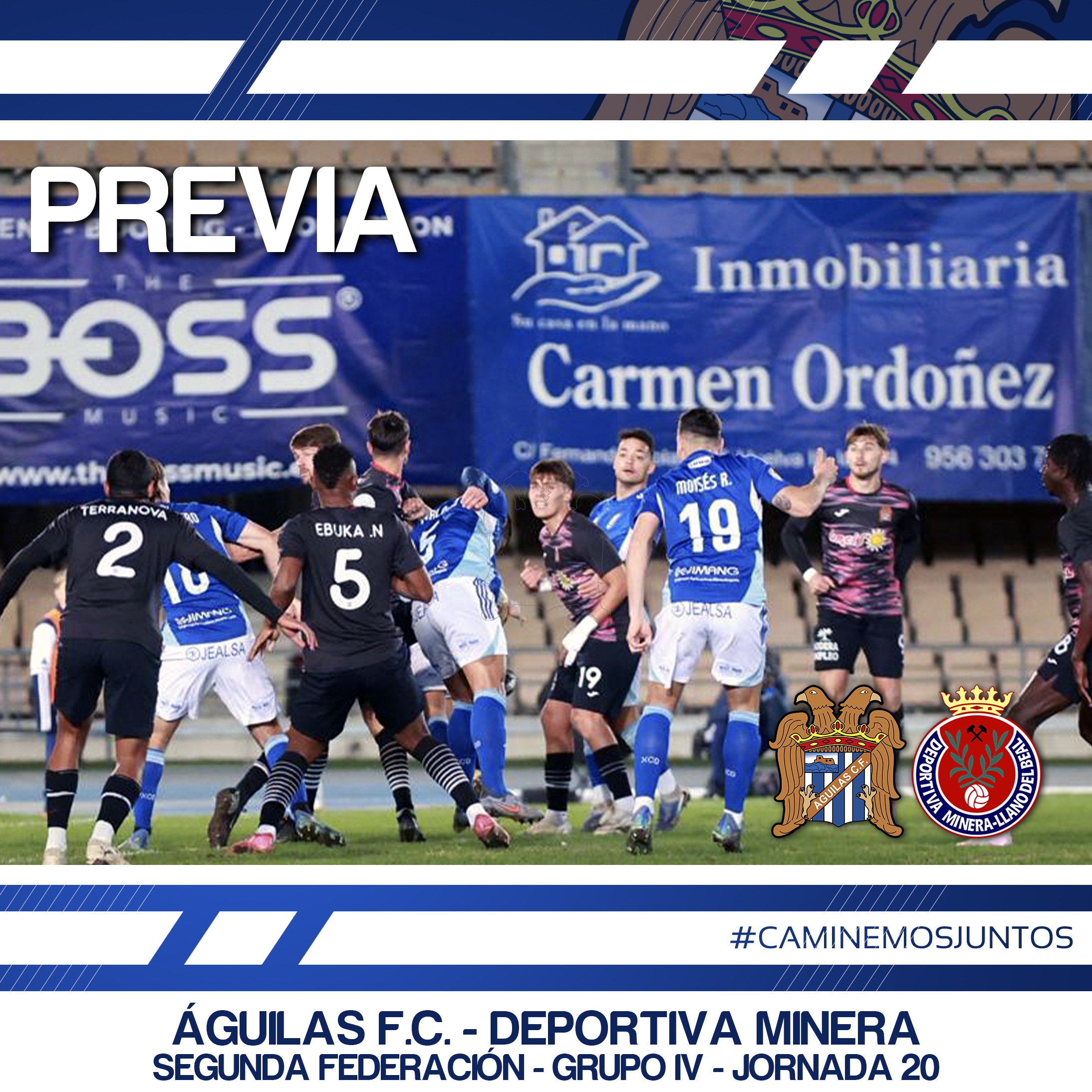 Image for Águilas - Minera / PREVIA // Que los estrenos, el viento y los recibimientos no tapen la importancia del partido