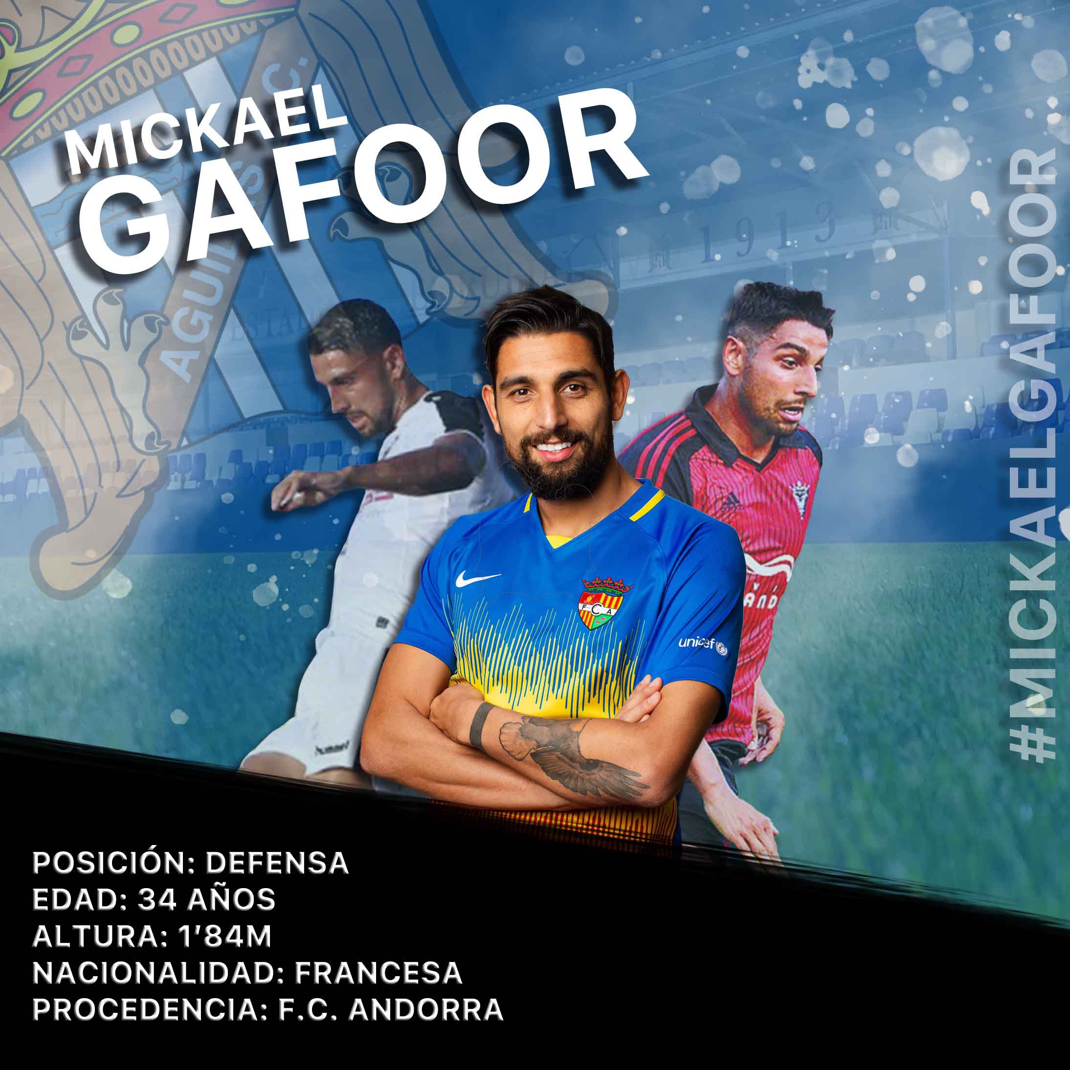 Image for Gaffoor, el central deseado, completa la plantilla del Águilas 2021/2022