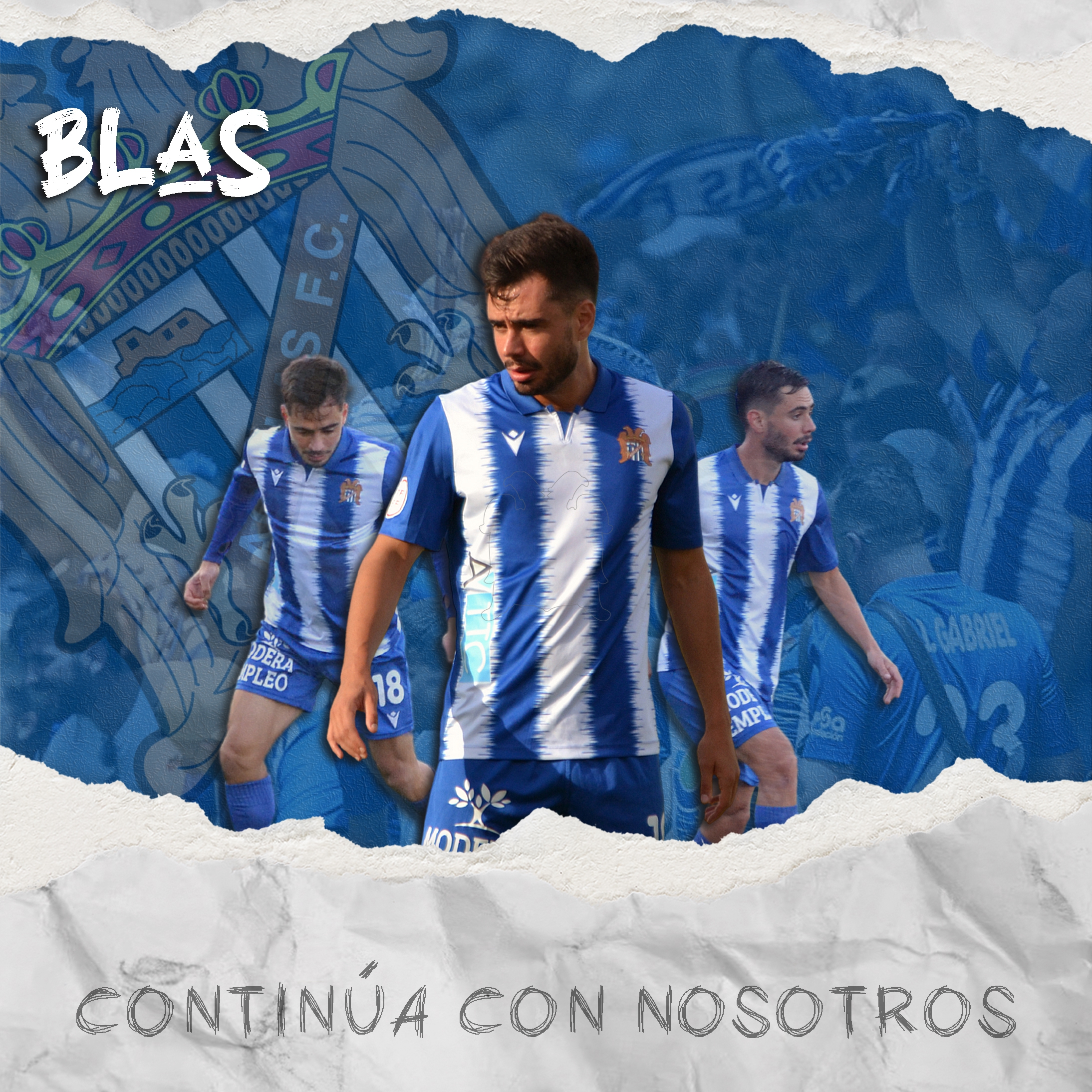 Image for Blas seguirá subiendo la banda del Rubial