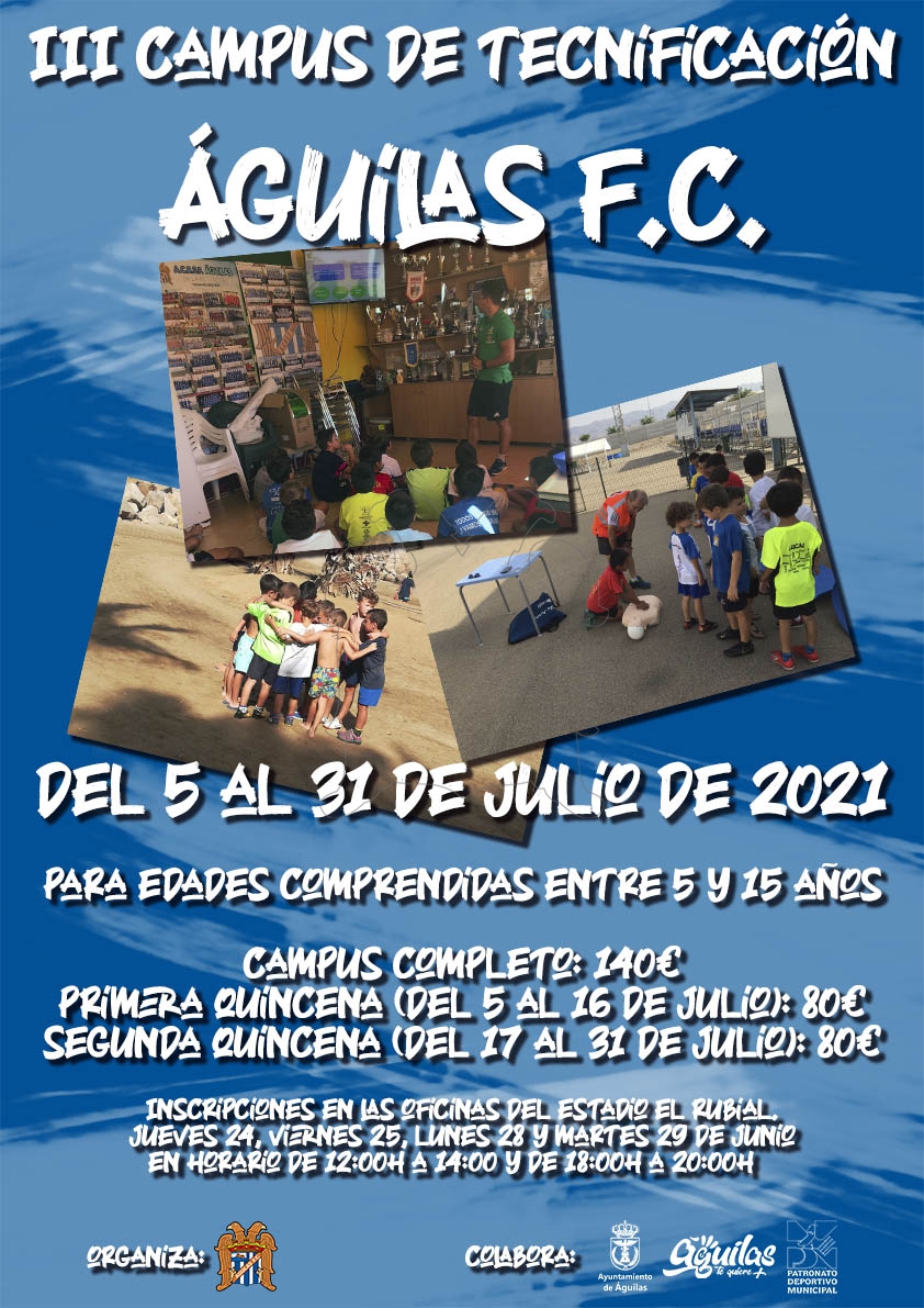 Image for En julio arranca el III Campus de verano del Águilas F.C.