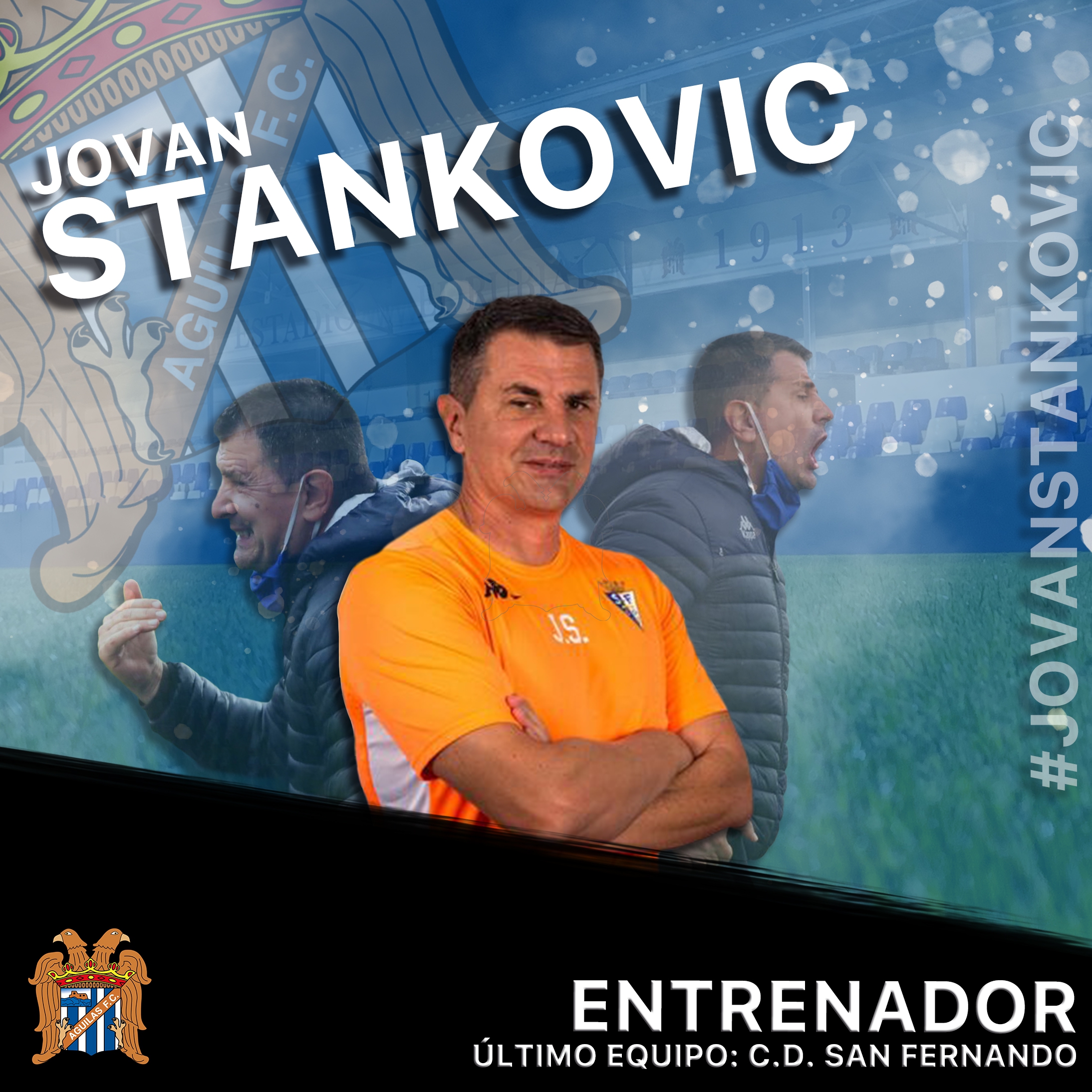 Image for Jovan Stankovic, nuevo entrenador del Águilas