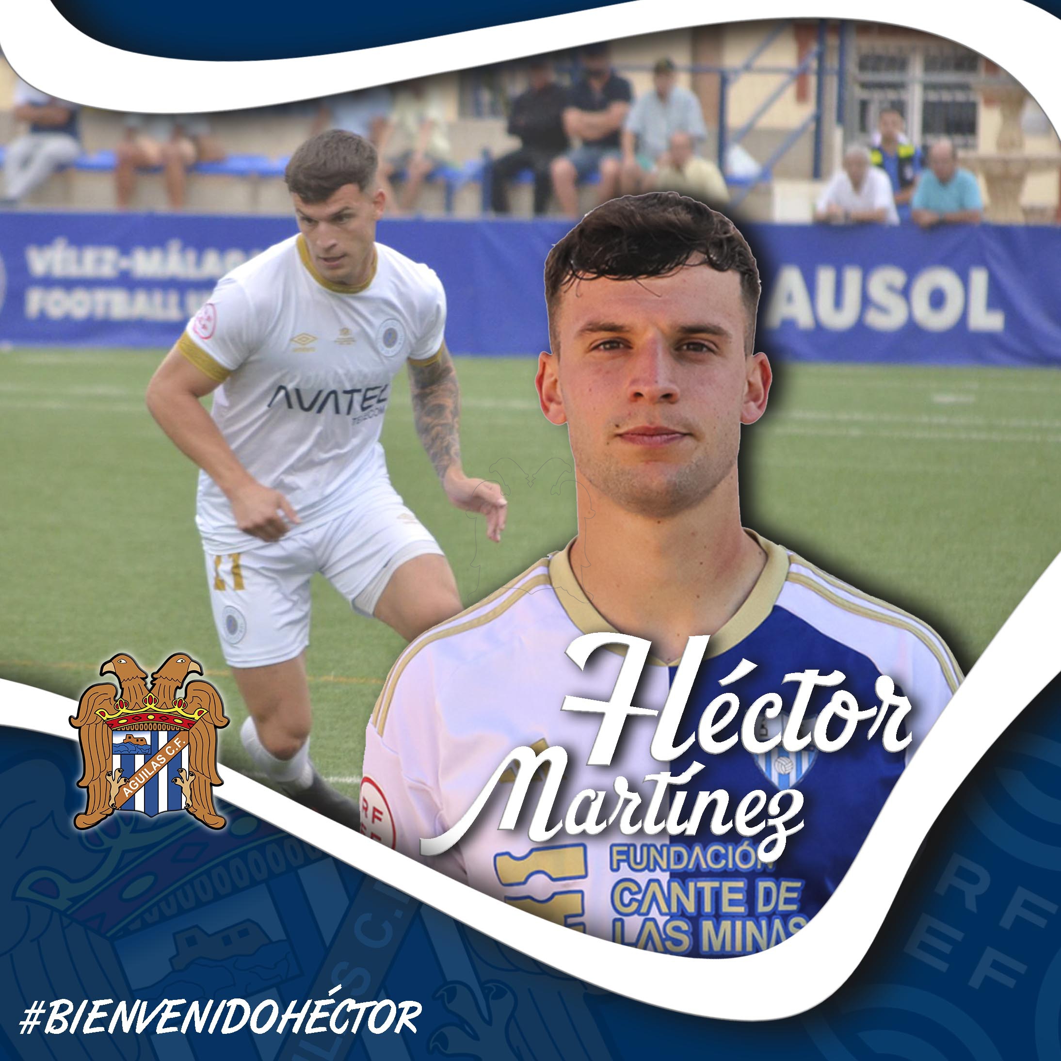 Image for El lateral izquierdo Héctor Martínez firma por el Águilas Fútbol Club