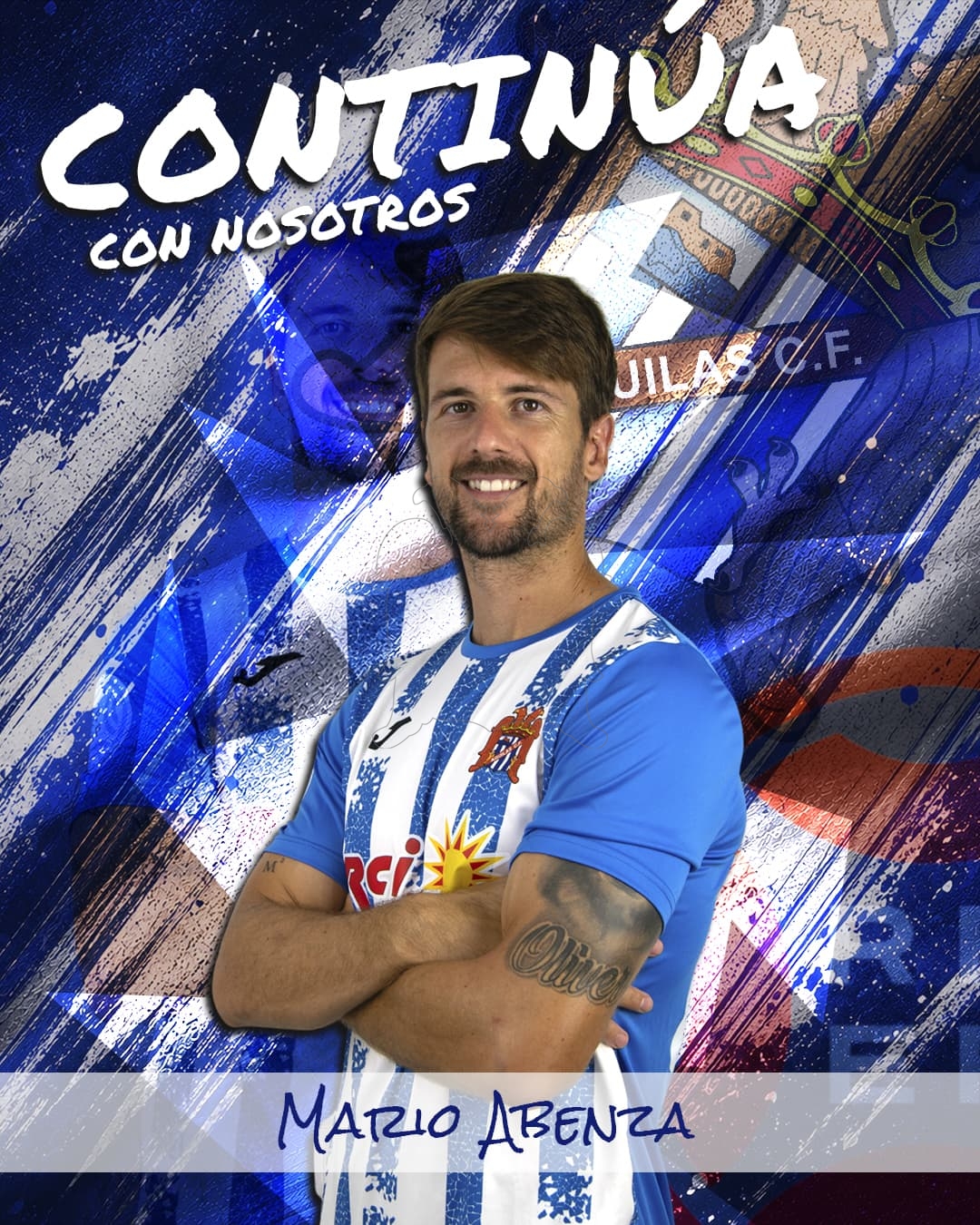 Image for Mario Abenza seguirá capitaneando al Águilas en Primera Federación