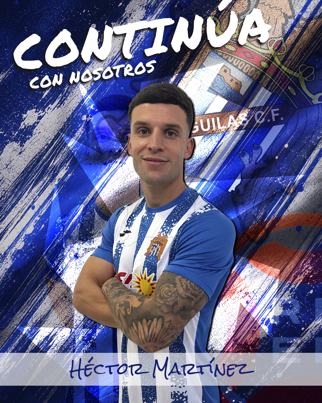 Image for Héctor Martínez, lateral del Águilas también en Primera Federación
