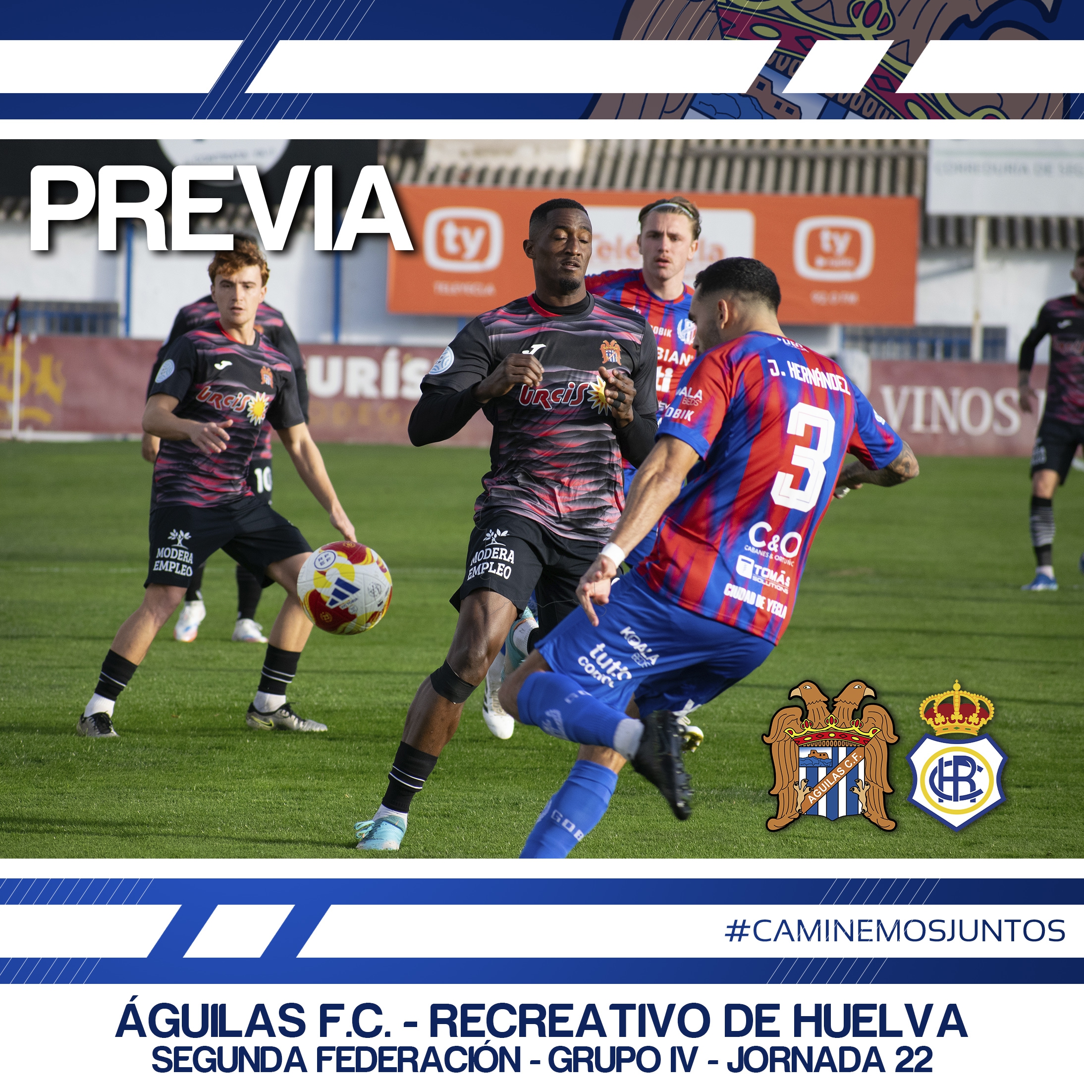 Image for Águilas - Recreativo de Huelva / PREVIA // Cita con la historia, con tres puntazos en juego