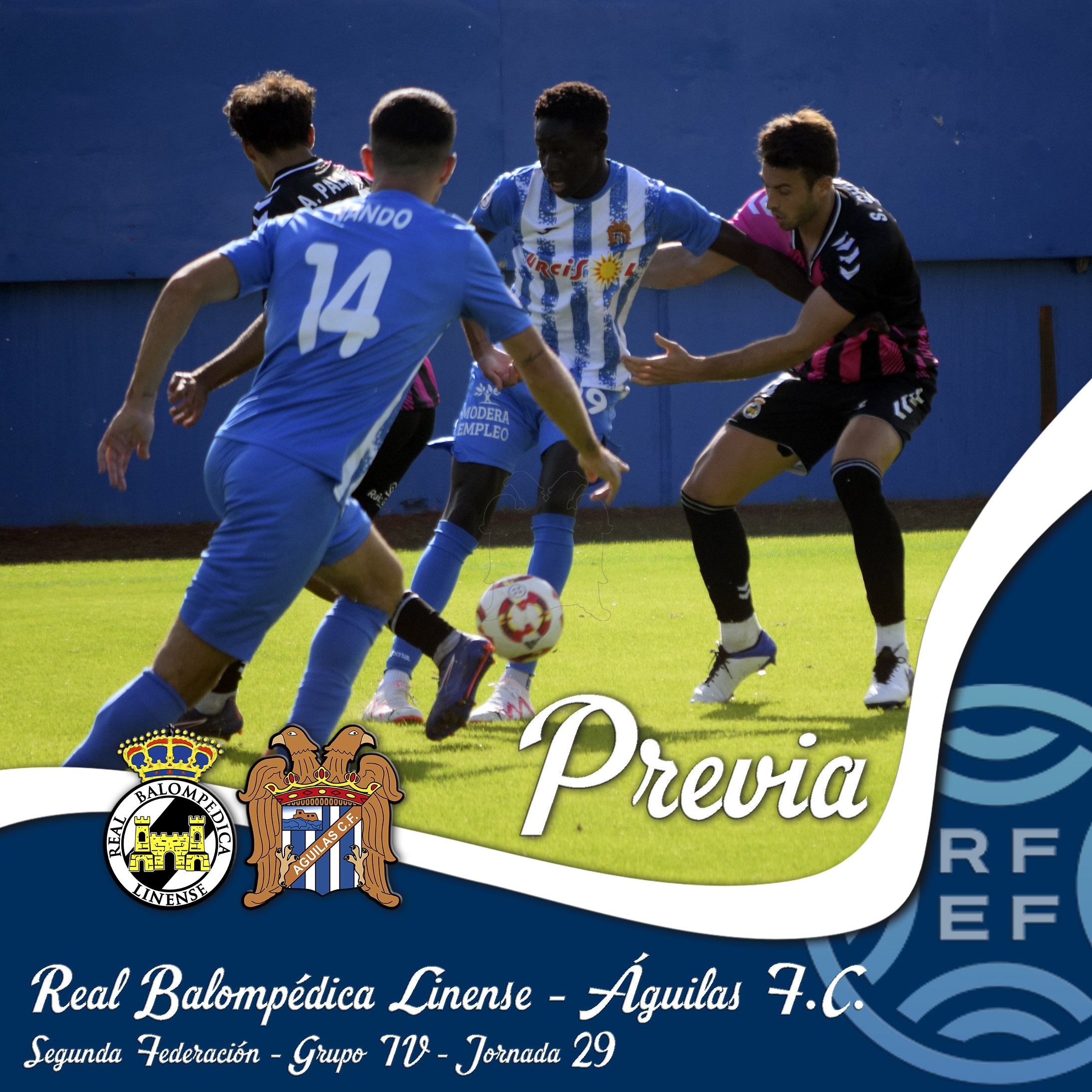 Image for PREVIA: Linense - Águilas // A por la primera de las cuatro