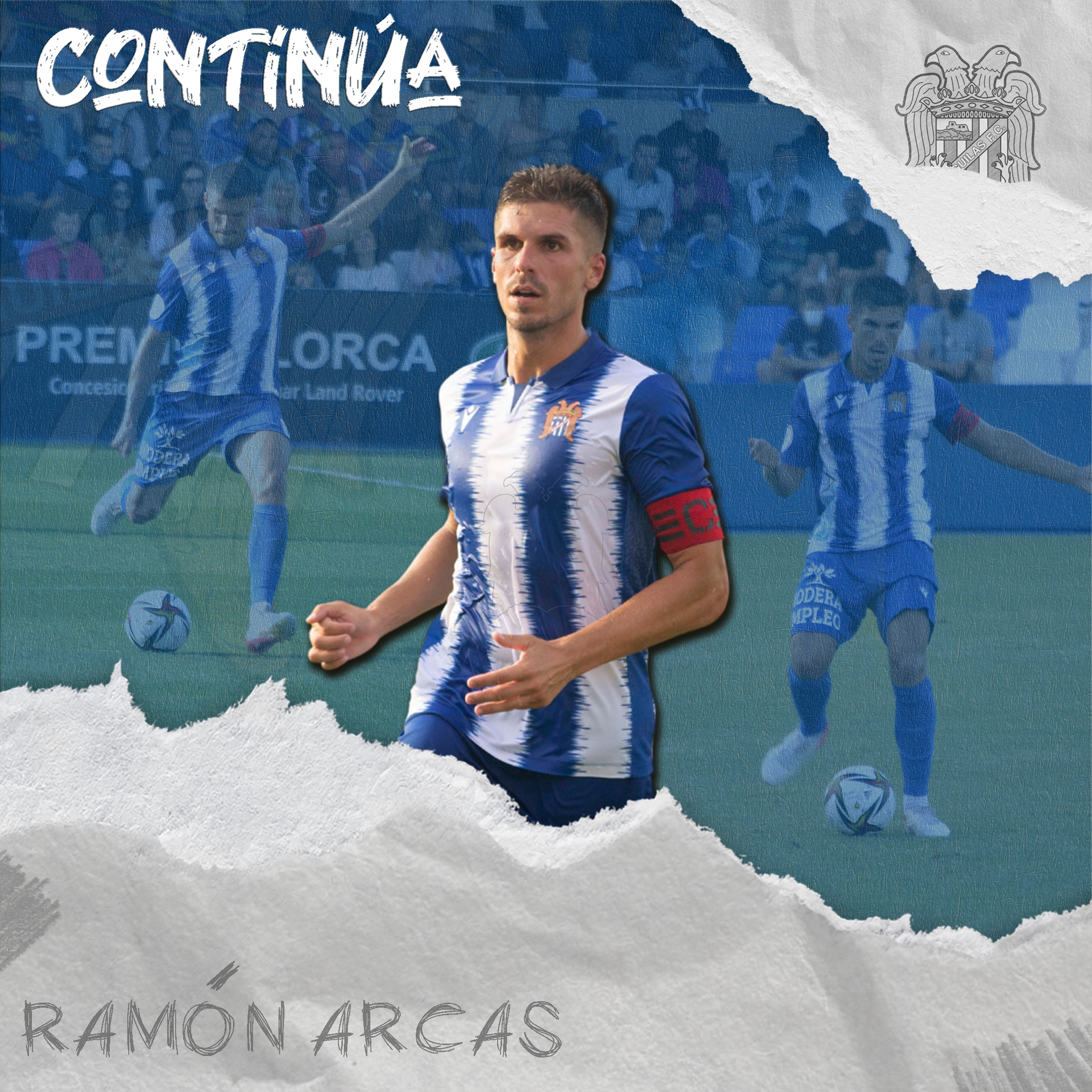 Image for Ramón Arcas renueva por el Águilas Fútbol Club