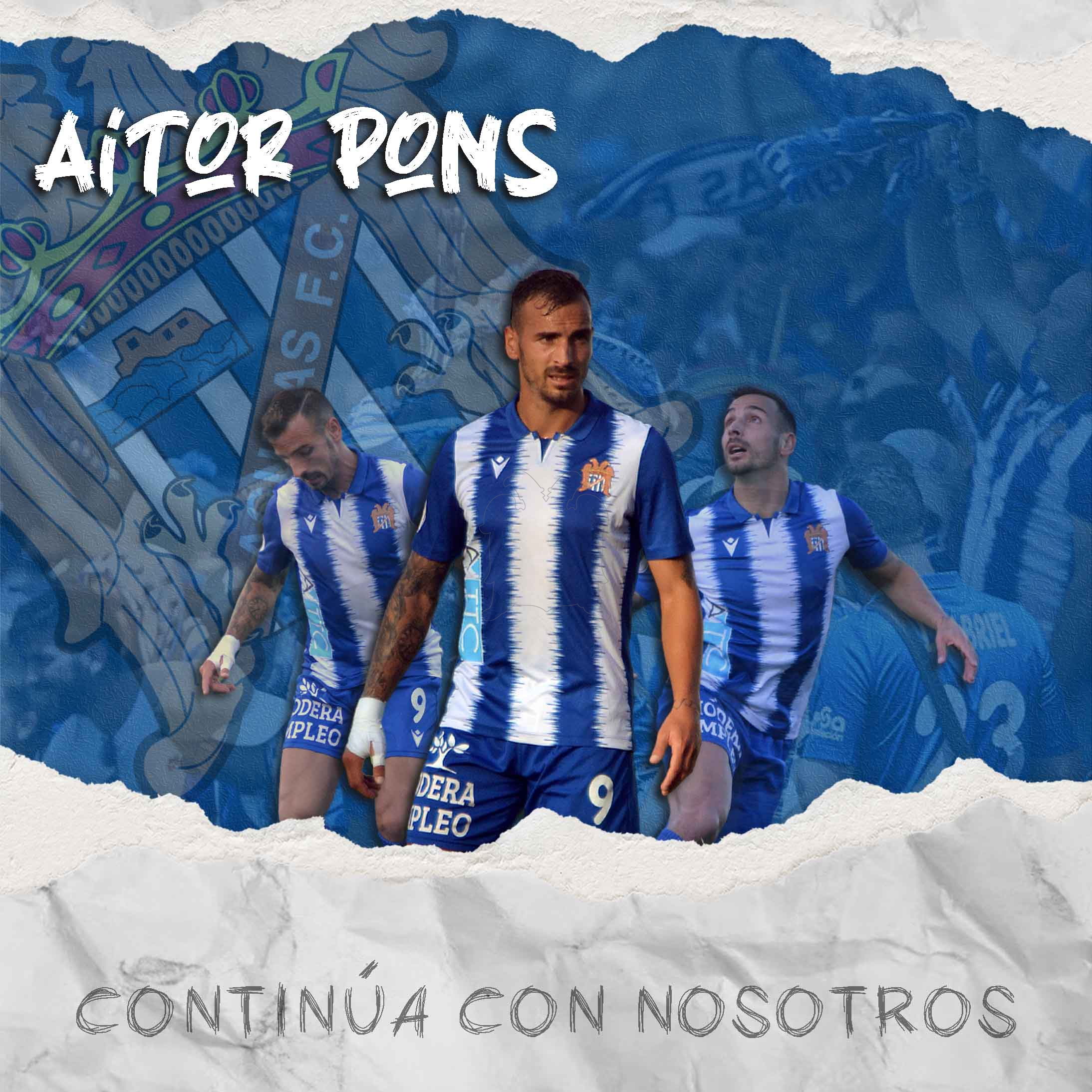 Image for Aitor Pons, segunda temporada como blanquiazul