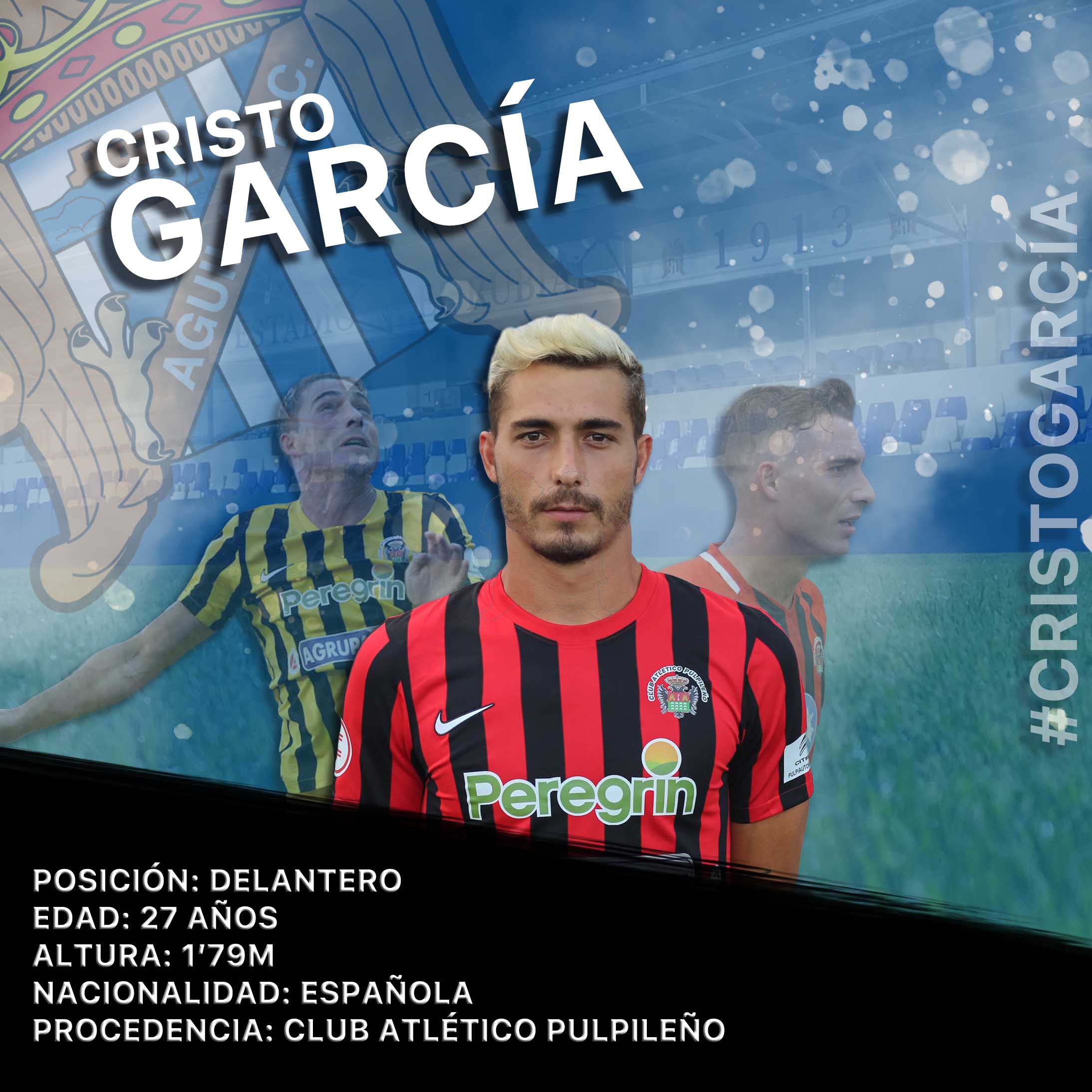 El Águilas contrata a Cristo García, el máximo goleador del Grupo V