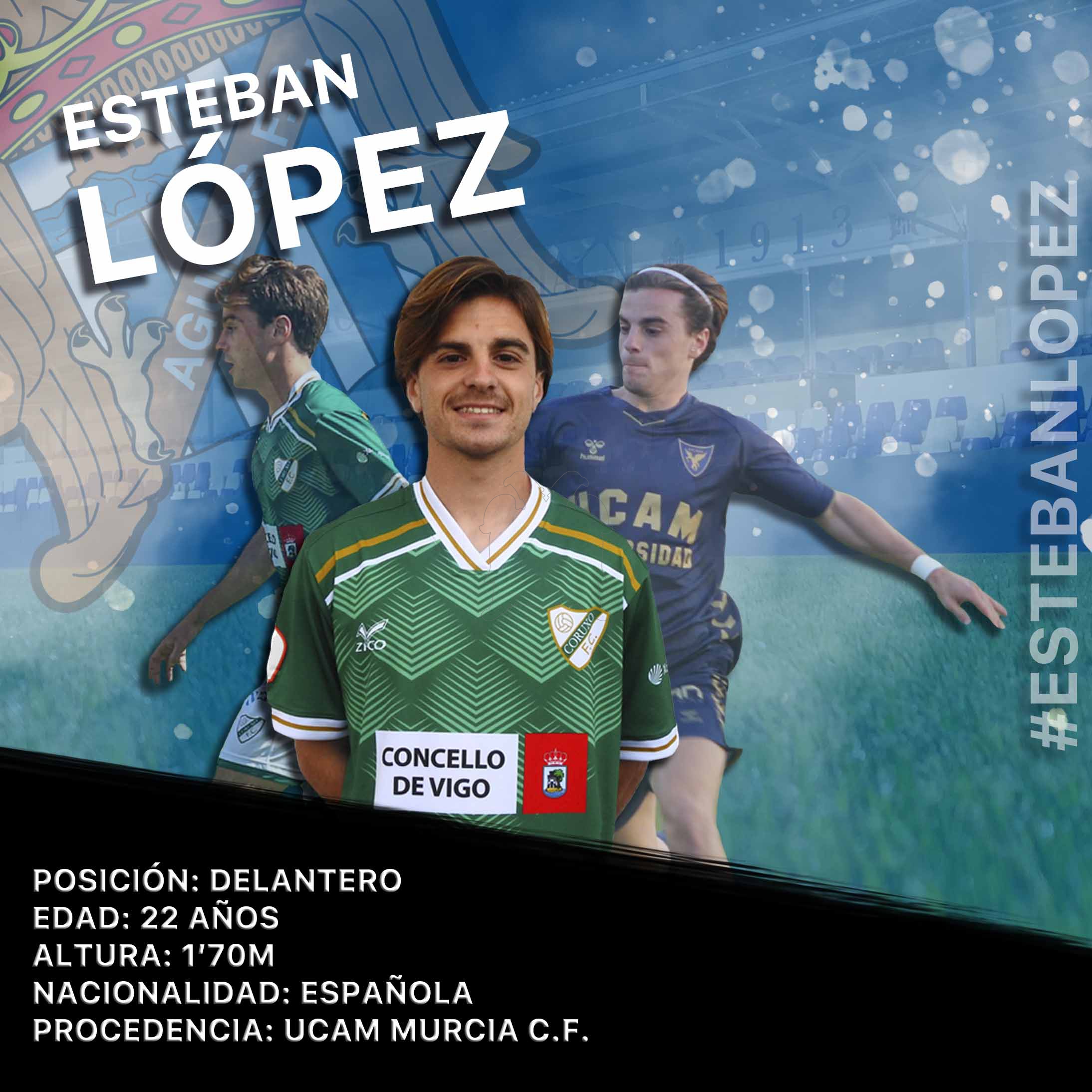 Esteban, segundo fichaje del Águilas 21/22