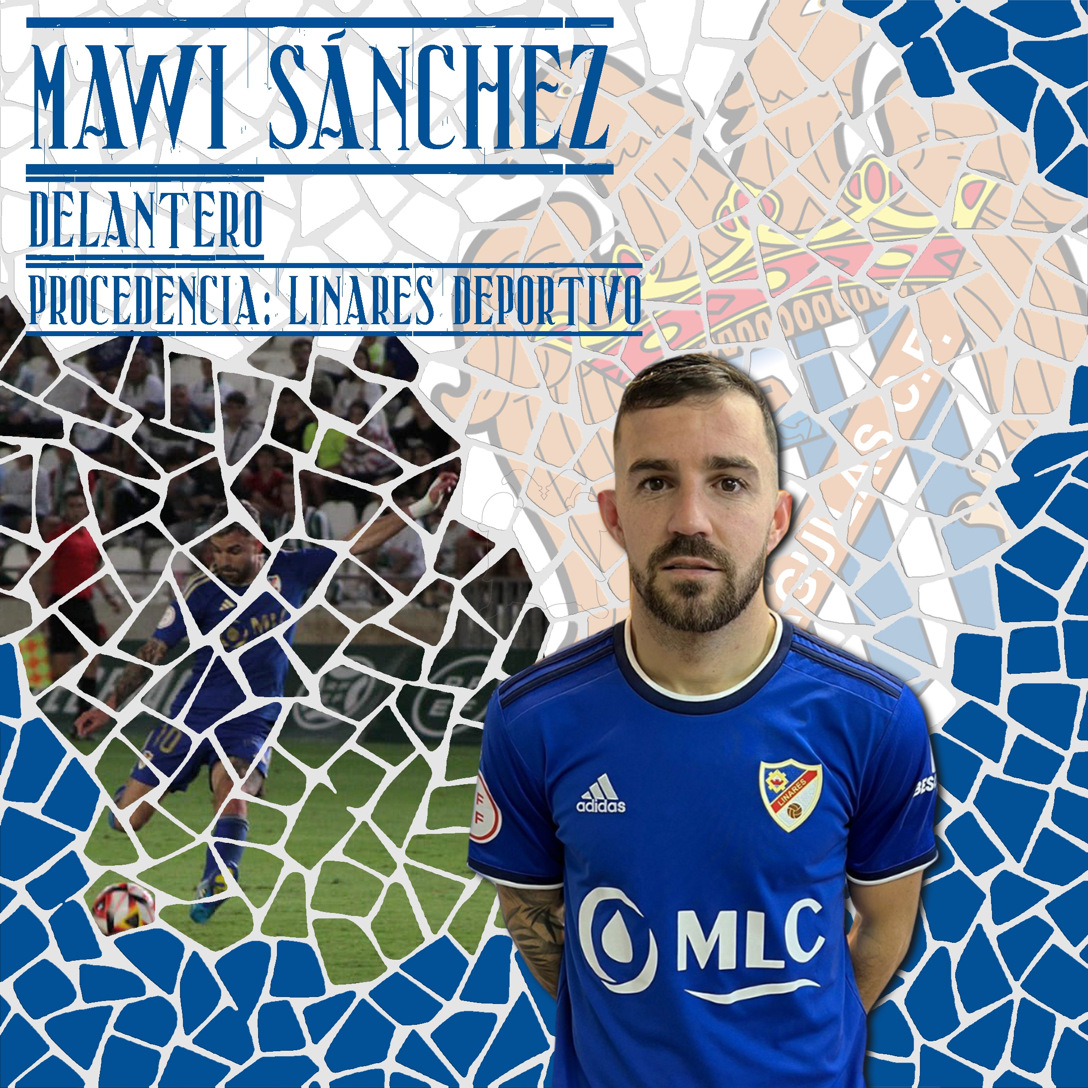 El atacante ‘Mawi’, segundo fichaje invernal del Águilas Fútbol Club