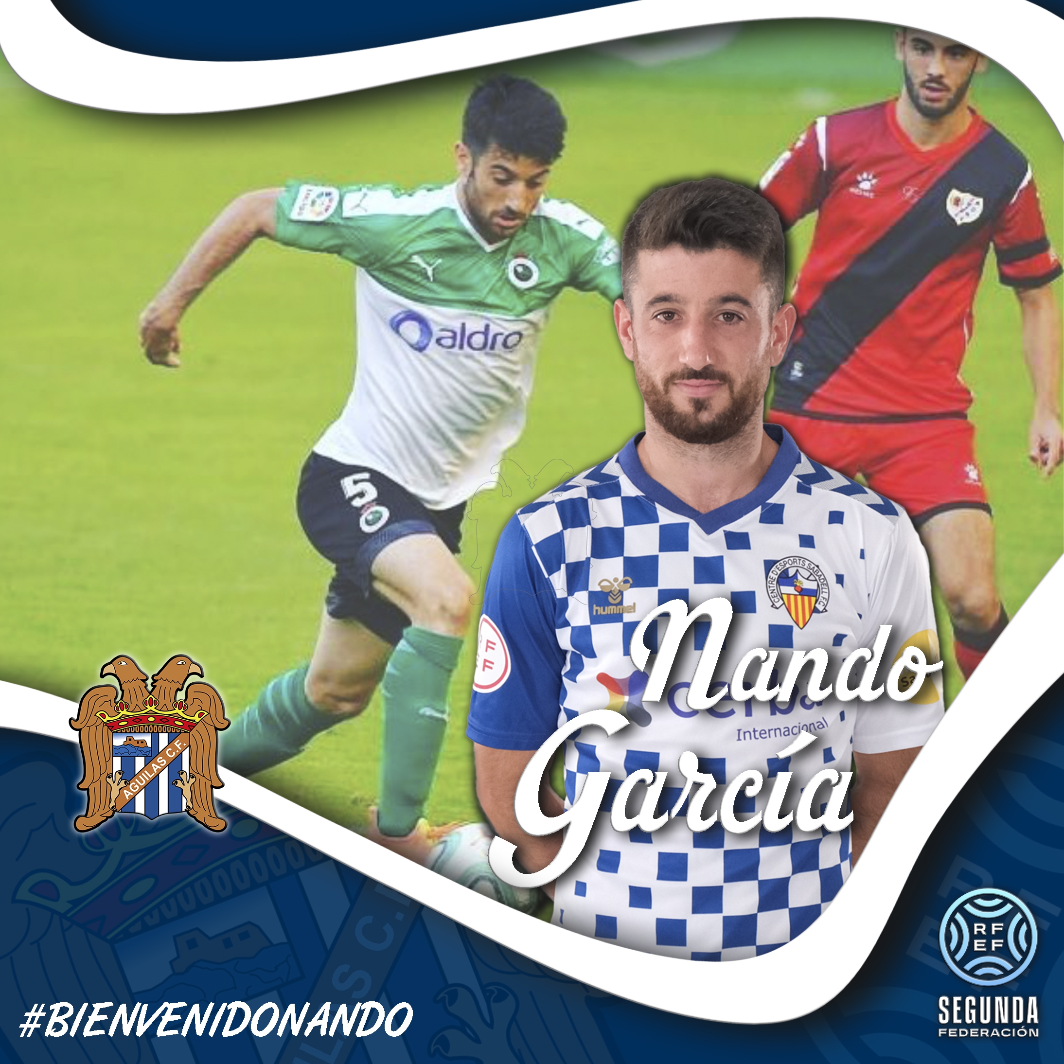 El valenciano Nando firma por el Águilas F.C.