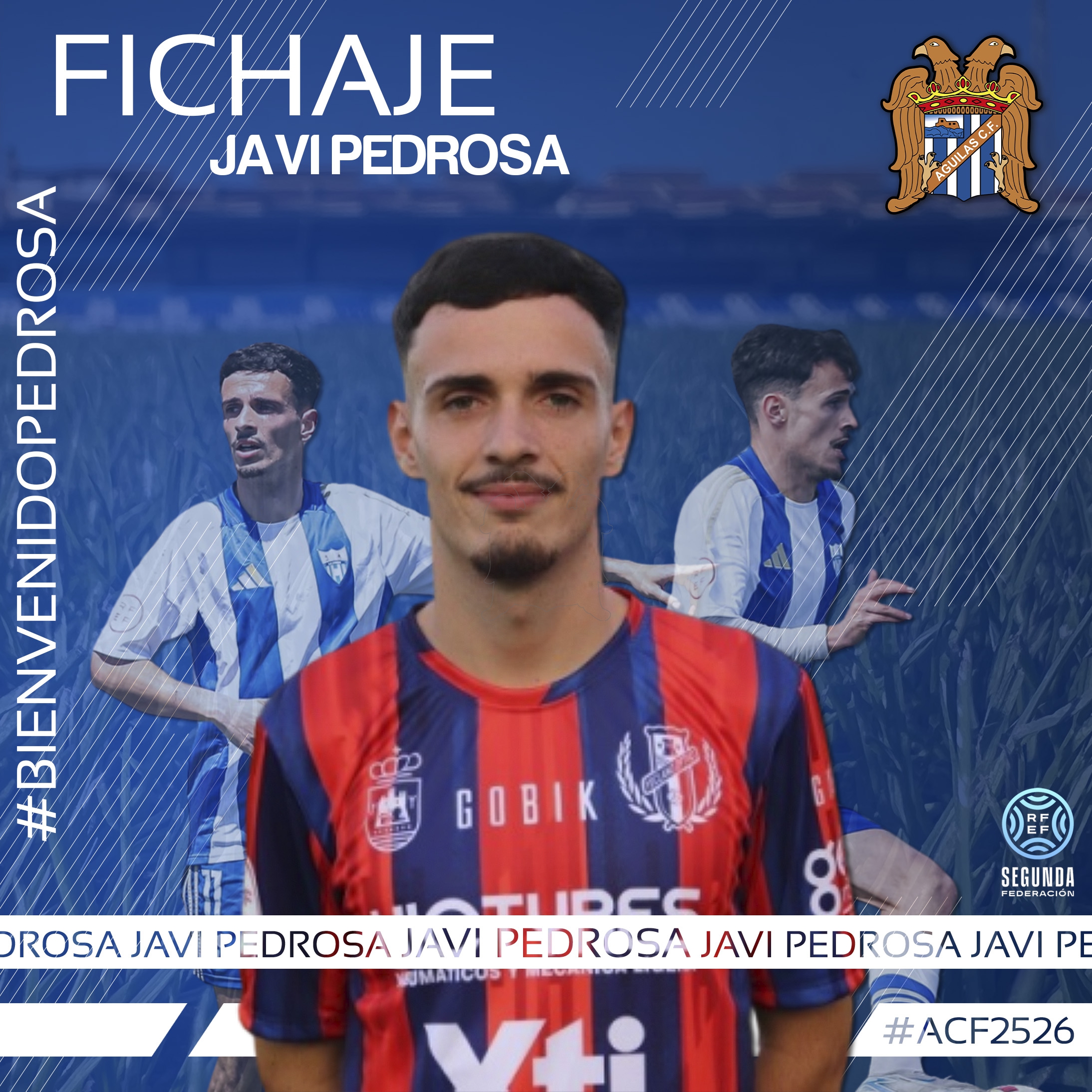 Pedrosa, tercer fichaje del Águilas Fútbol Club