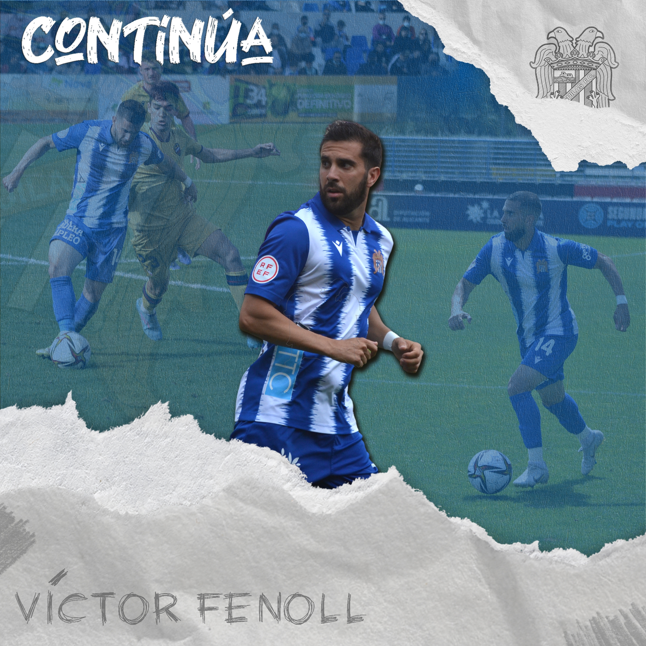 Víctor Fenoll continuará vistiendo la camiseta del Águilas