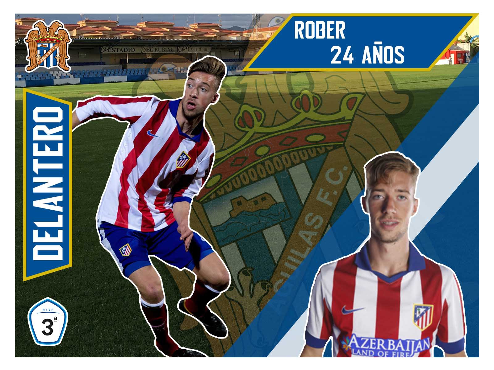 Roberto Nuñez, nueva incorporación del Águilas F.C.