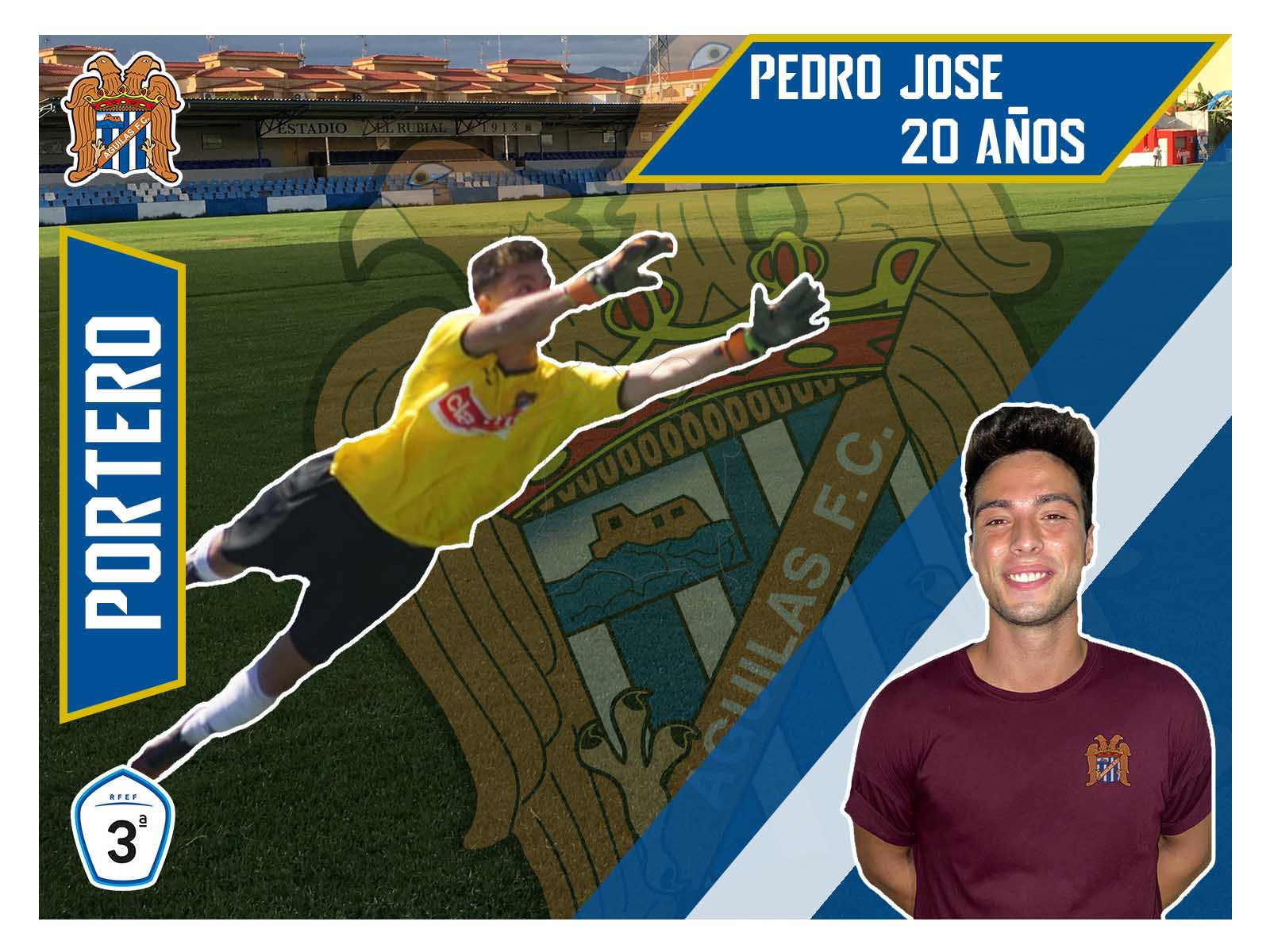 Pedro José López, decimoséptimo fichaje del Águilas F.C.