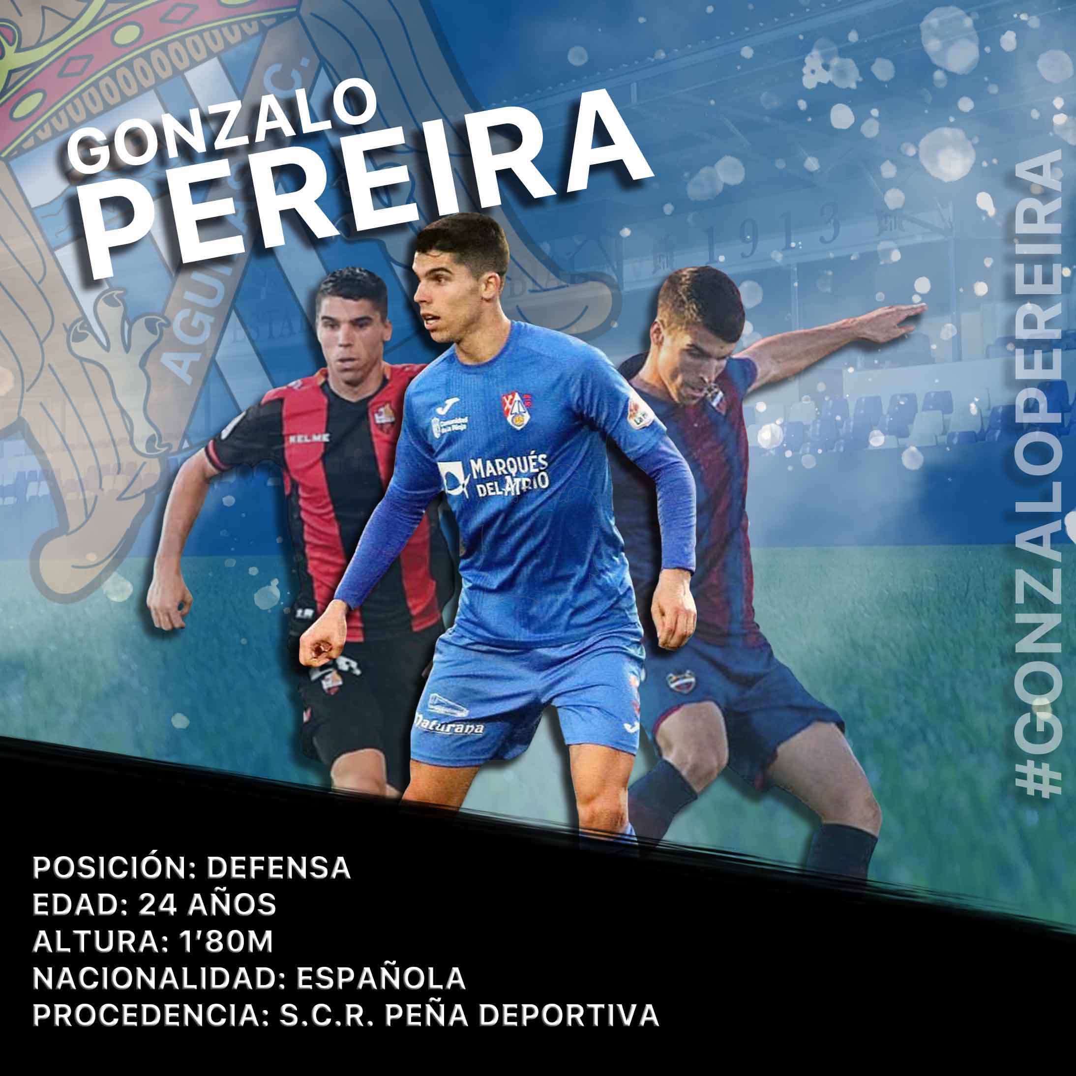 El Águilas ficha a Gonzalo, central con experiencia en Primera y Segunda División