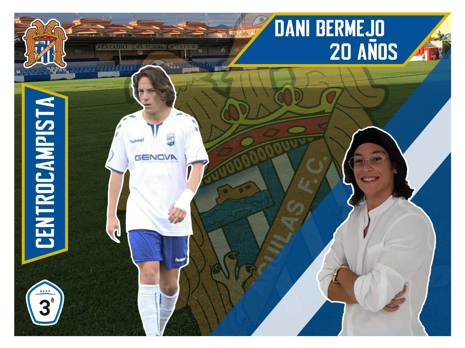 Dani Bermejo se une al Águilas F.C.