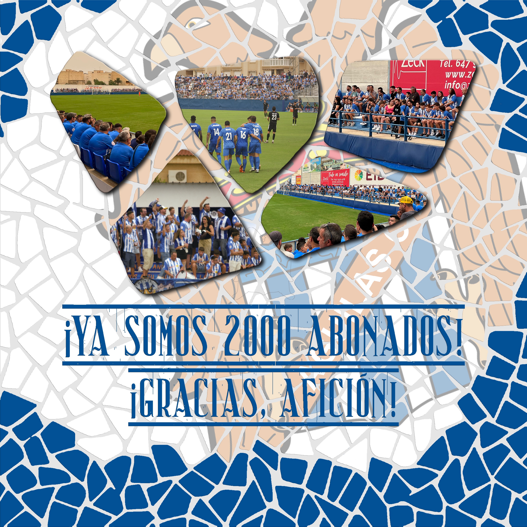 El Águilas supera los 2000 abonados