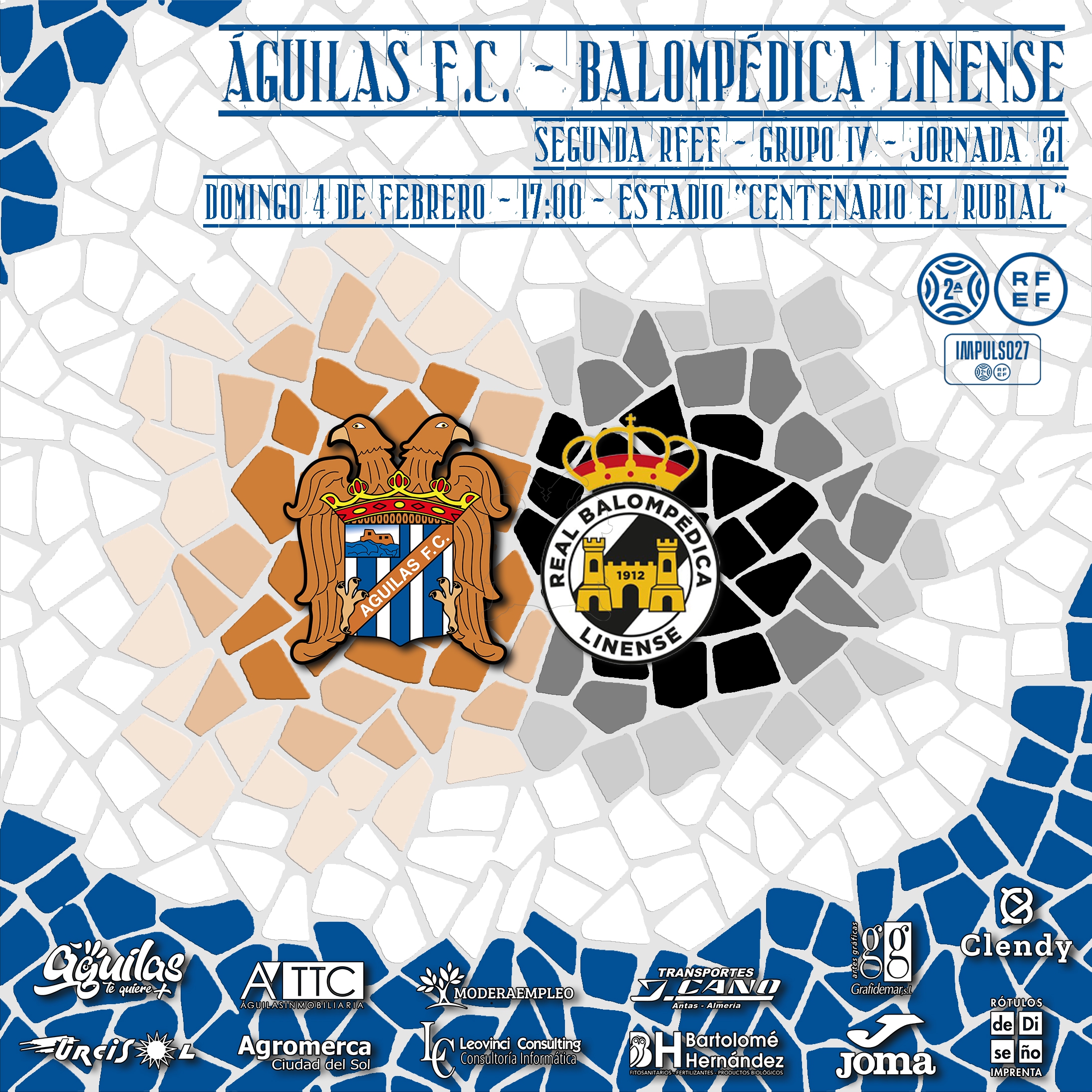 Águilas F.C. - R.B. Linense  | PREVIA | La consolidación pasa por El Rubial