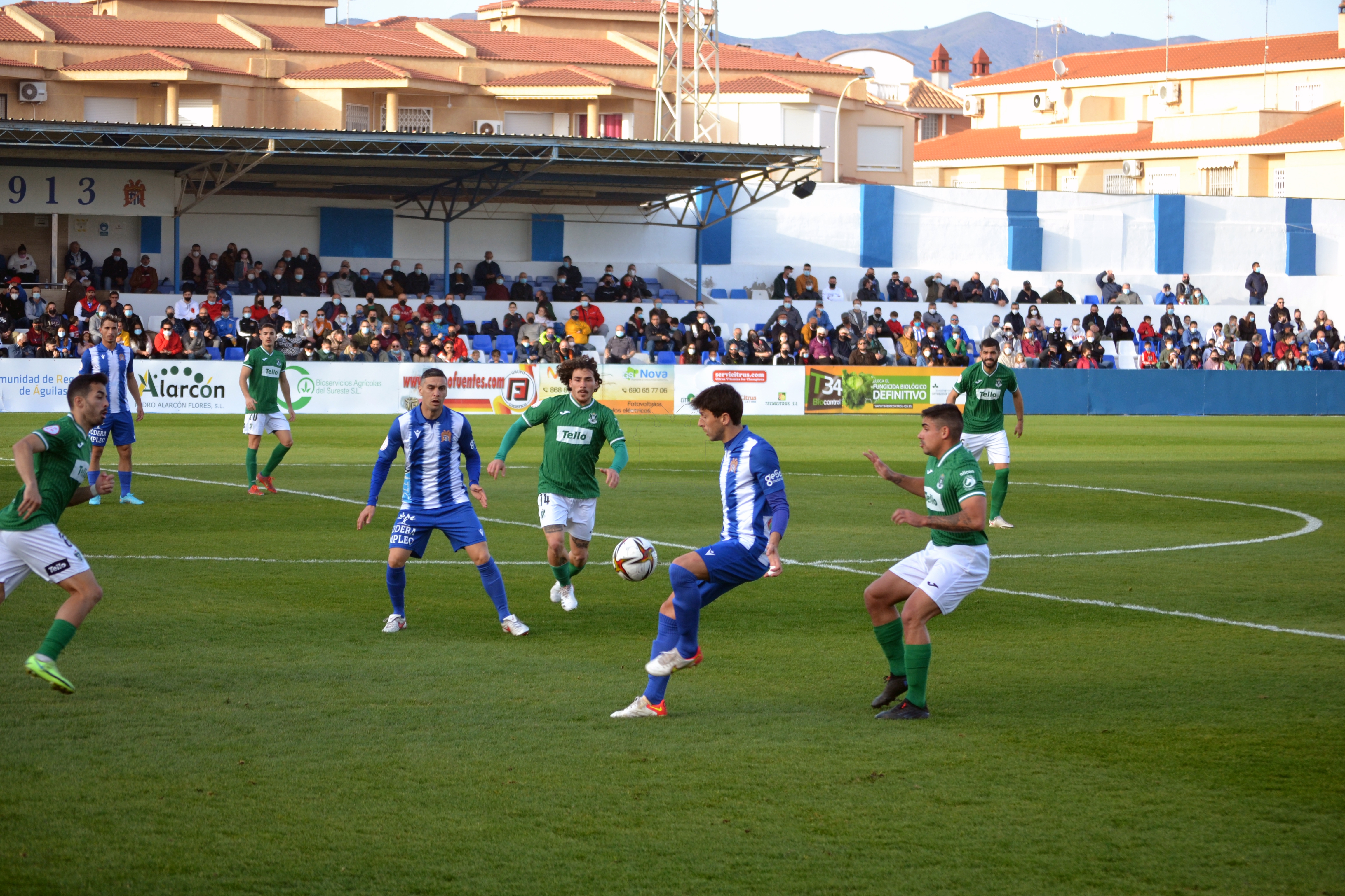 Águilas FC 1 - 3 CD Toledo |CRÓNICA| Once minutos para empezar a preocuparse