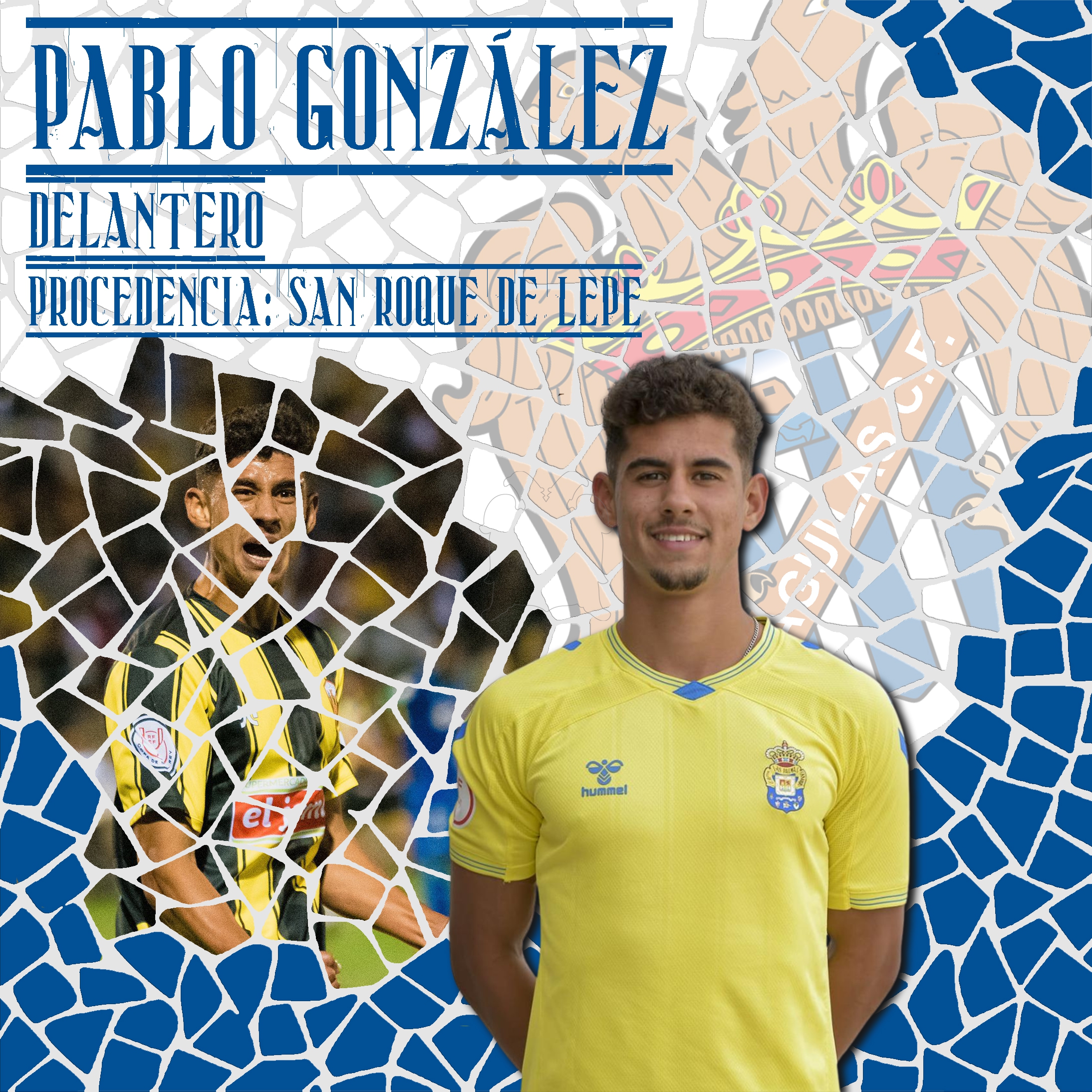 Pablo González, polivalencia ‘Sub-23’ para la delantera del Águilas