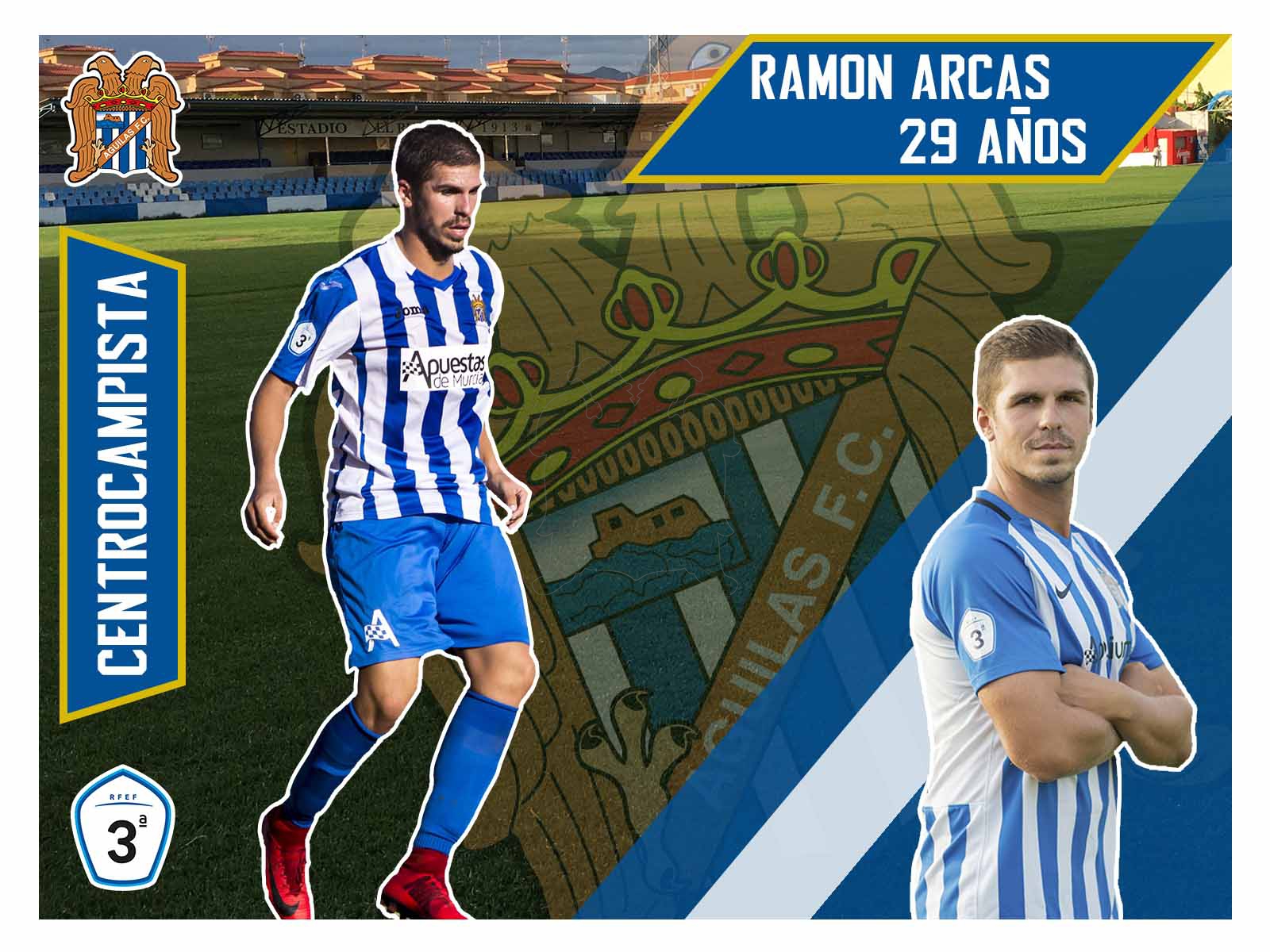 Ramón Arcas, fichaje número dieciocho de la temporada