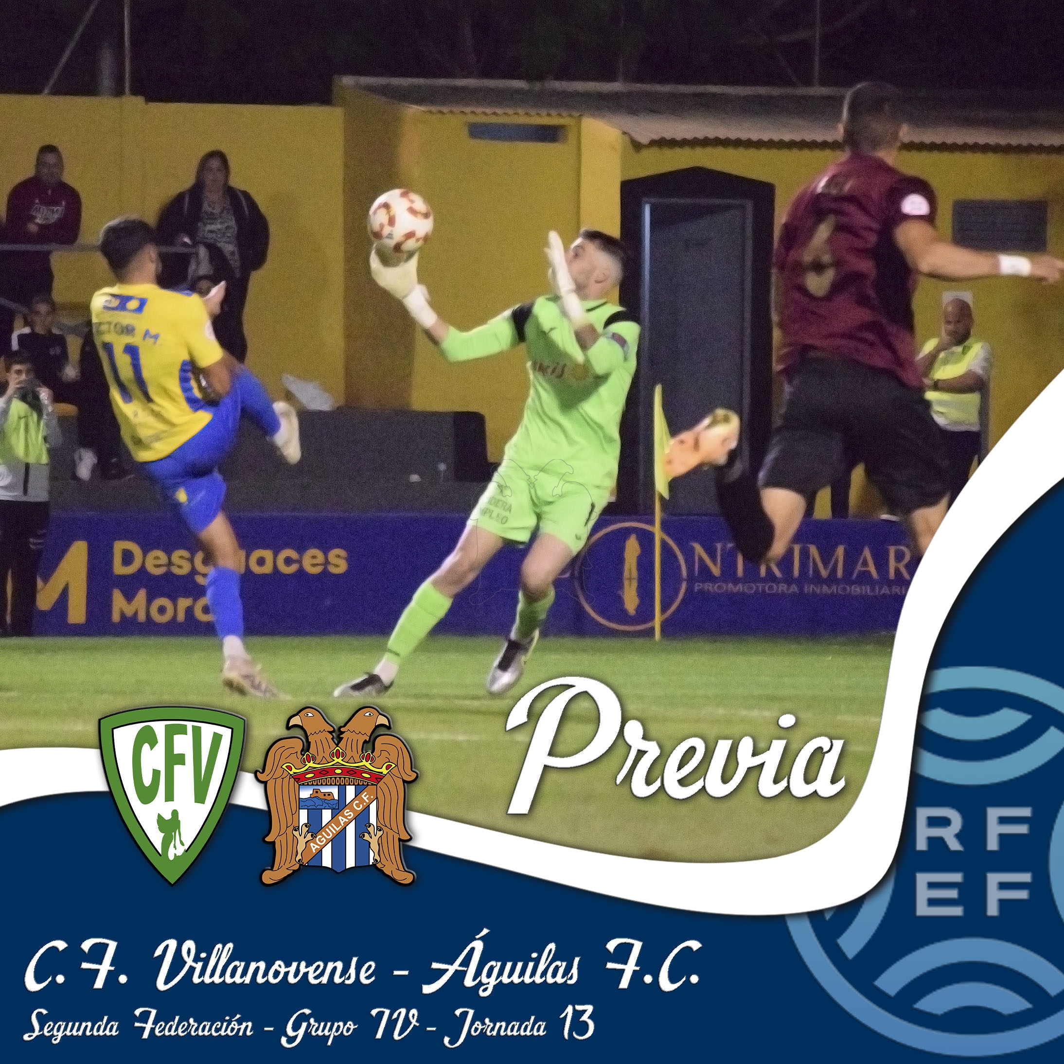 PREVIA: Villanovense - Águilas // Duelo de urgencias con todo en contra