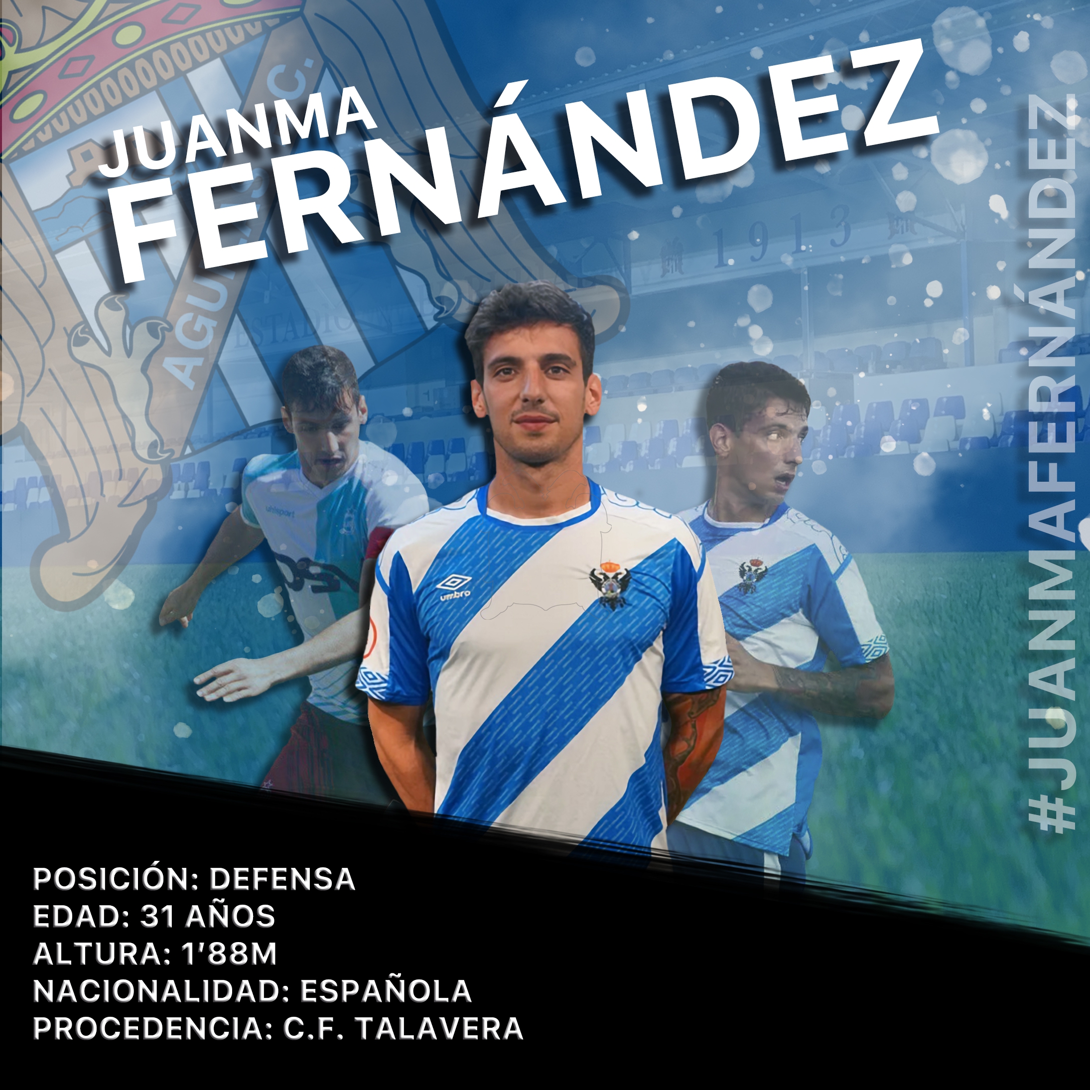 El Águilas pone el broche a su plantilla con el central Juanma.