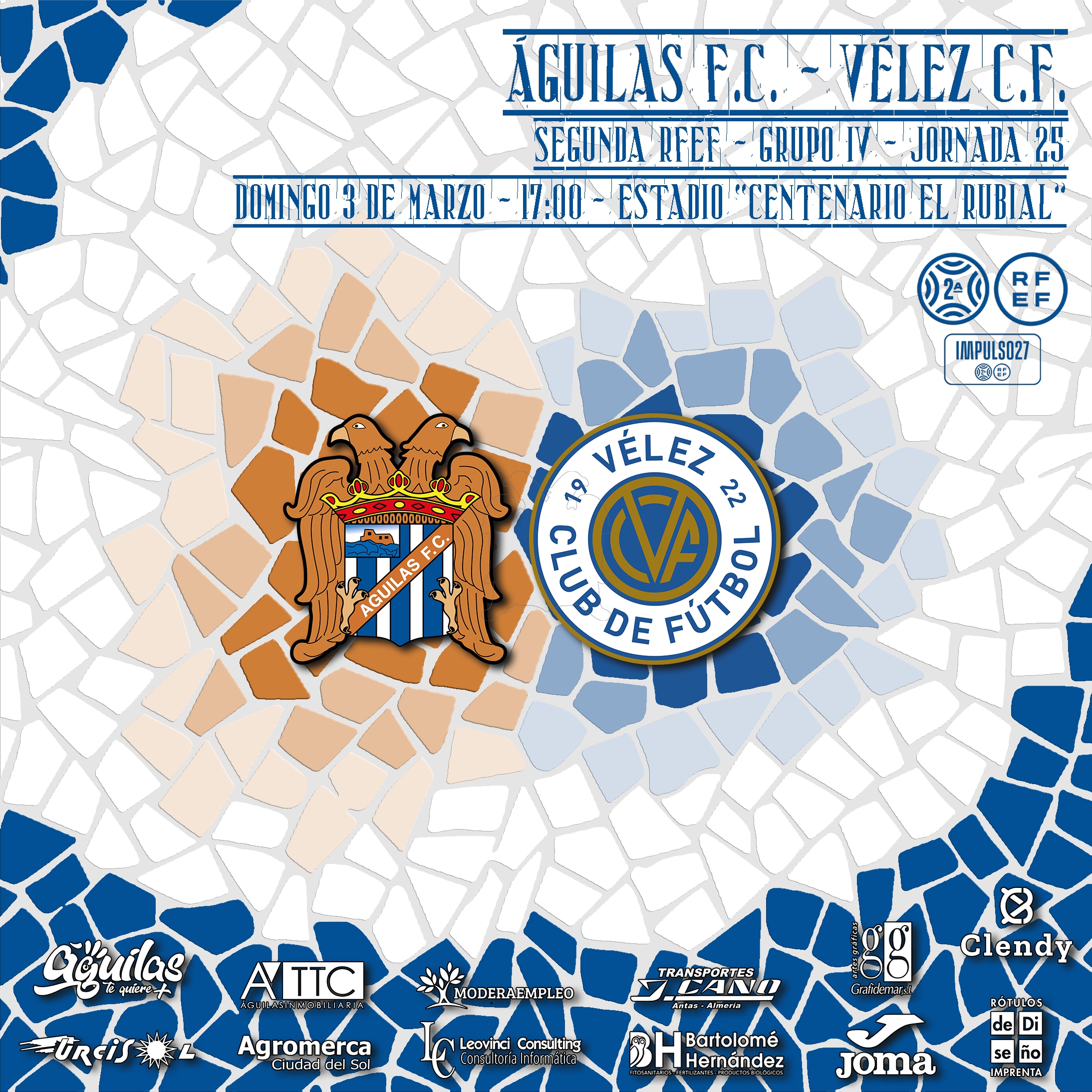 Águilas F.C. - Vélez C.F. | PREVIA | Una victoria para esos 2300 ‘tarados’