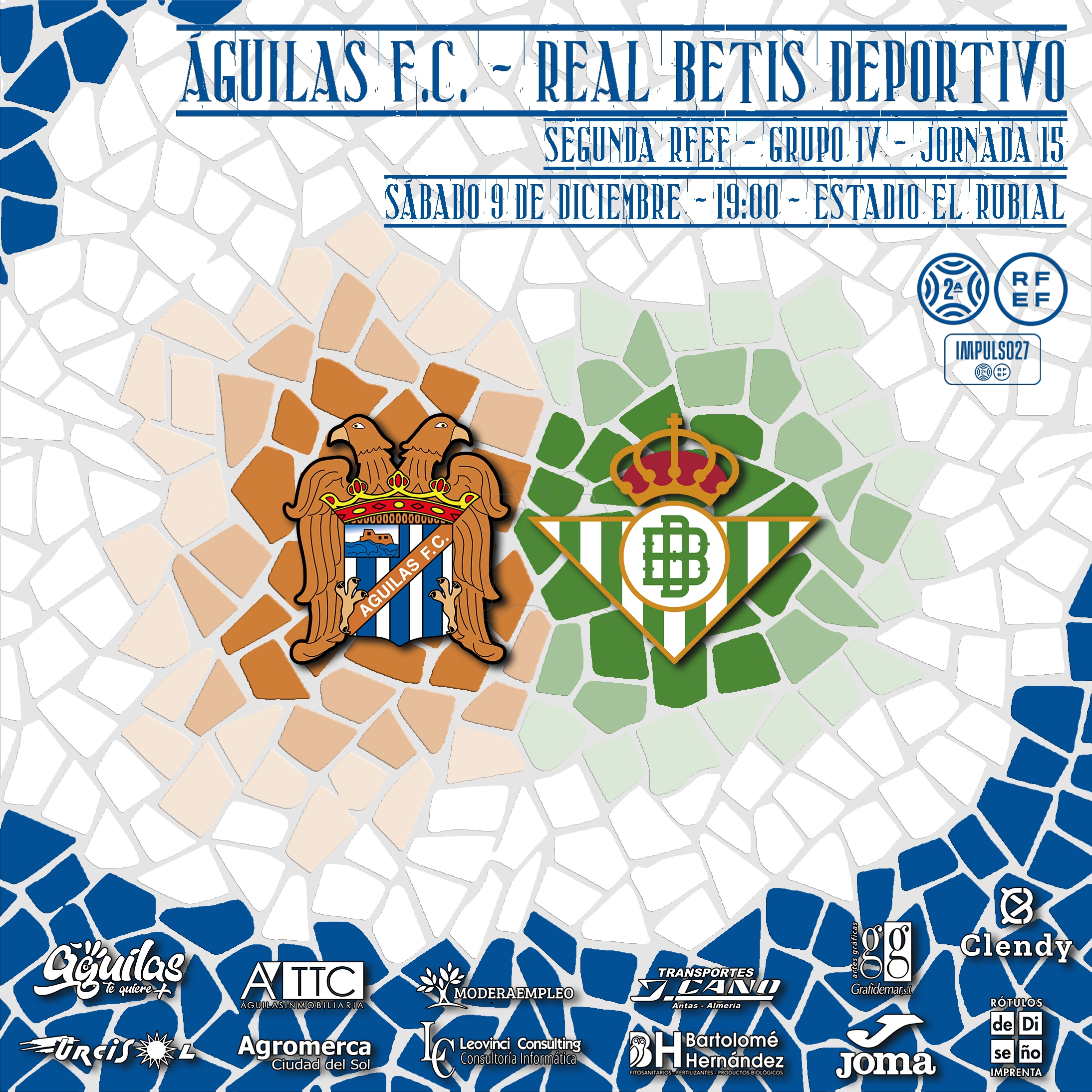 Águilas F.C. - Betis Deportivo B.  | PREVIA | A por el póker de filiales en el regreso a casa
