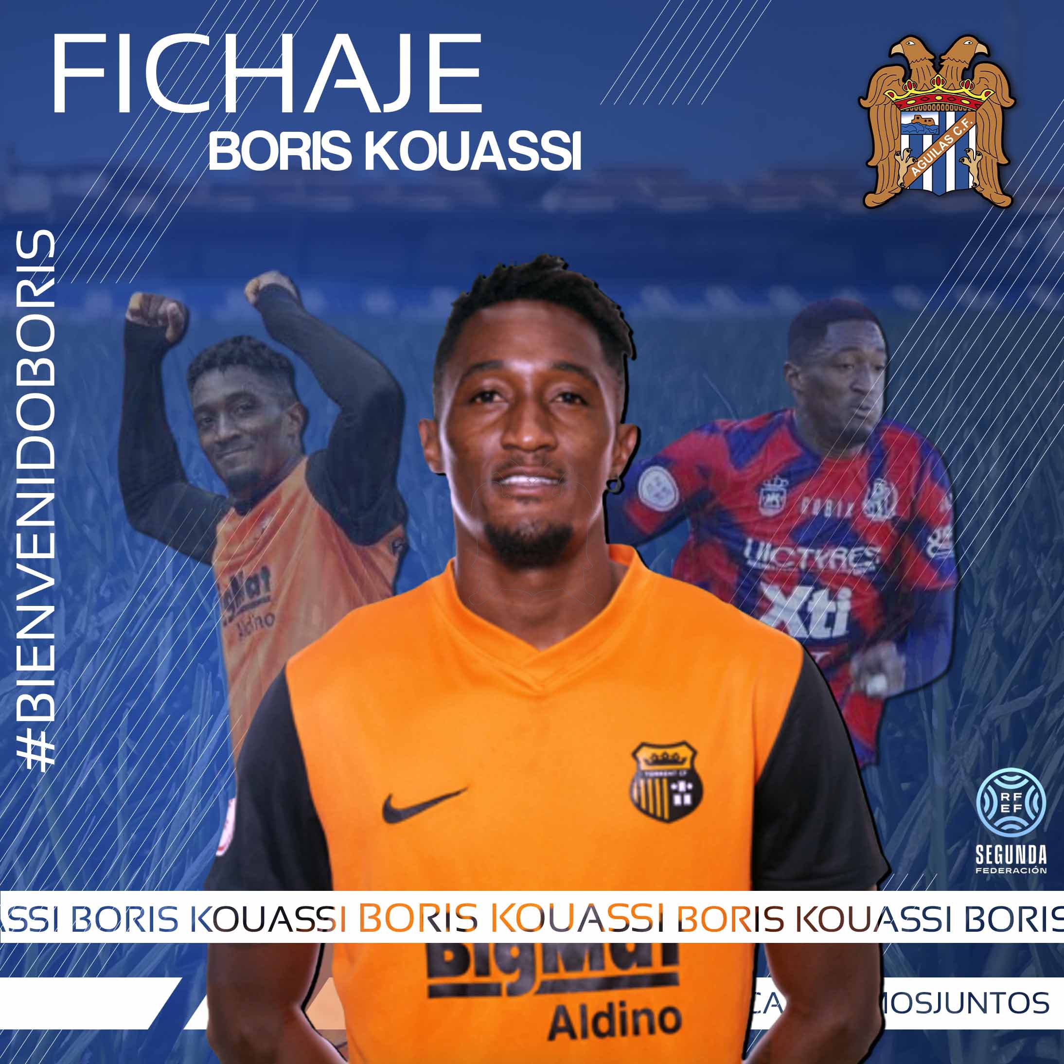 Boris Kouassi pone el broche al mercado de invierno del Águilas Fútbol Club