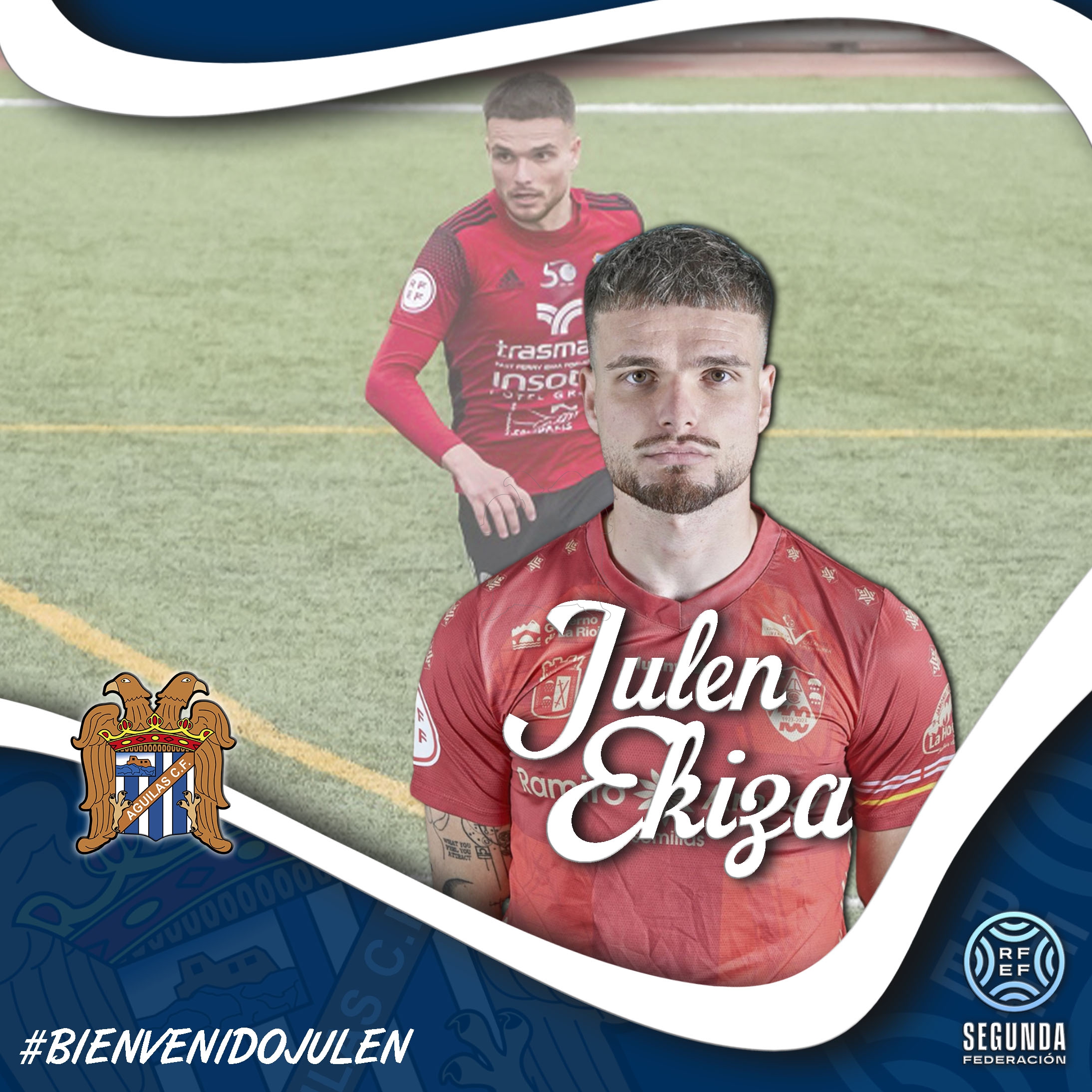 Julen Ekiza, talento y gol para la mediapunta del Águilas Fútbol Club