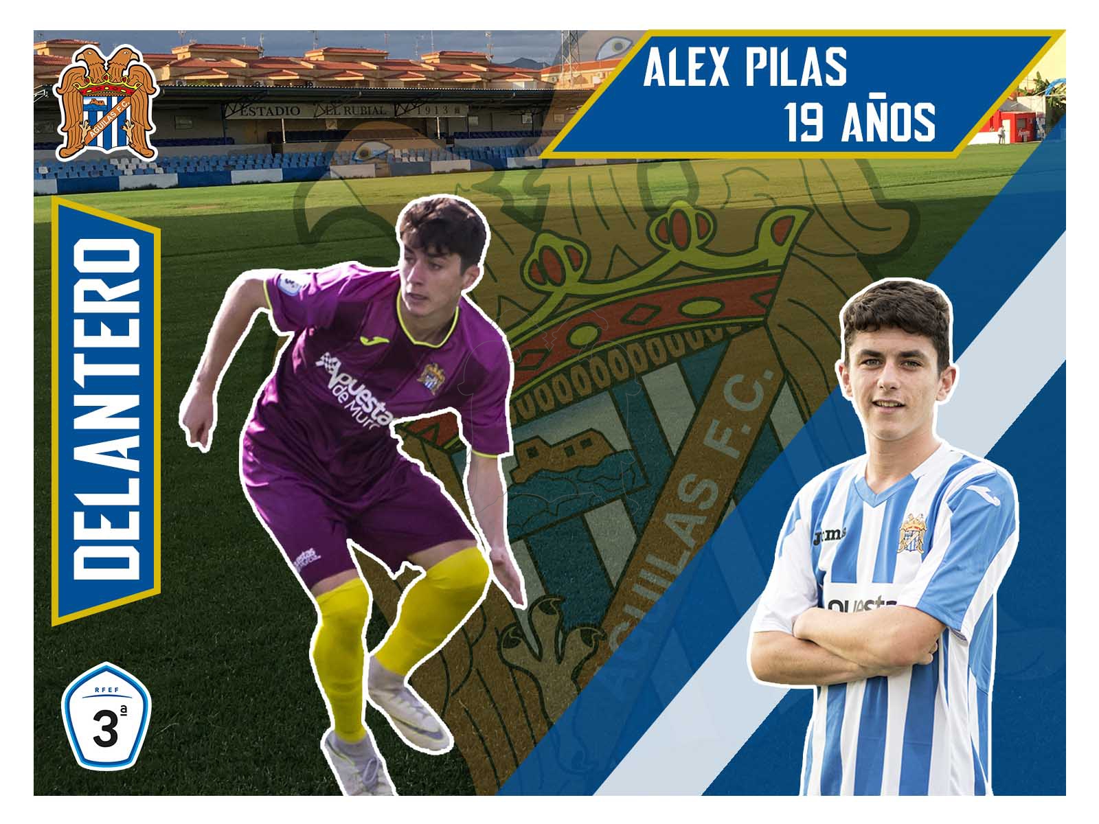 Alex Pilas se convierte en el segundo fichaje del filial