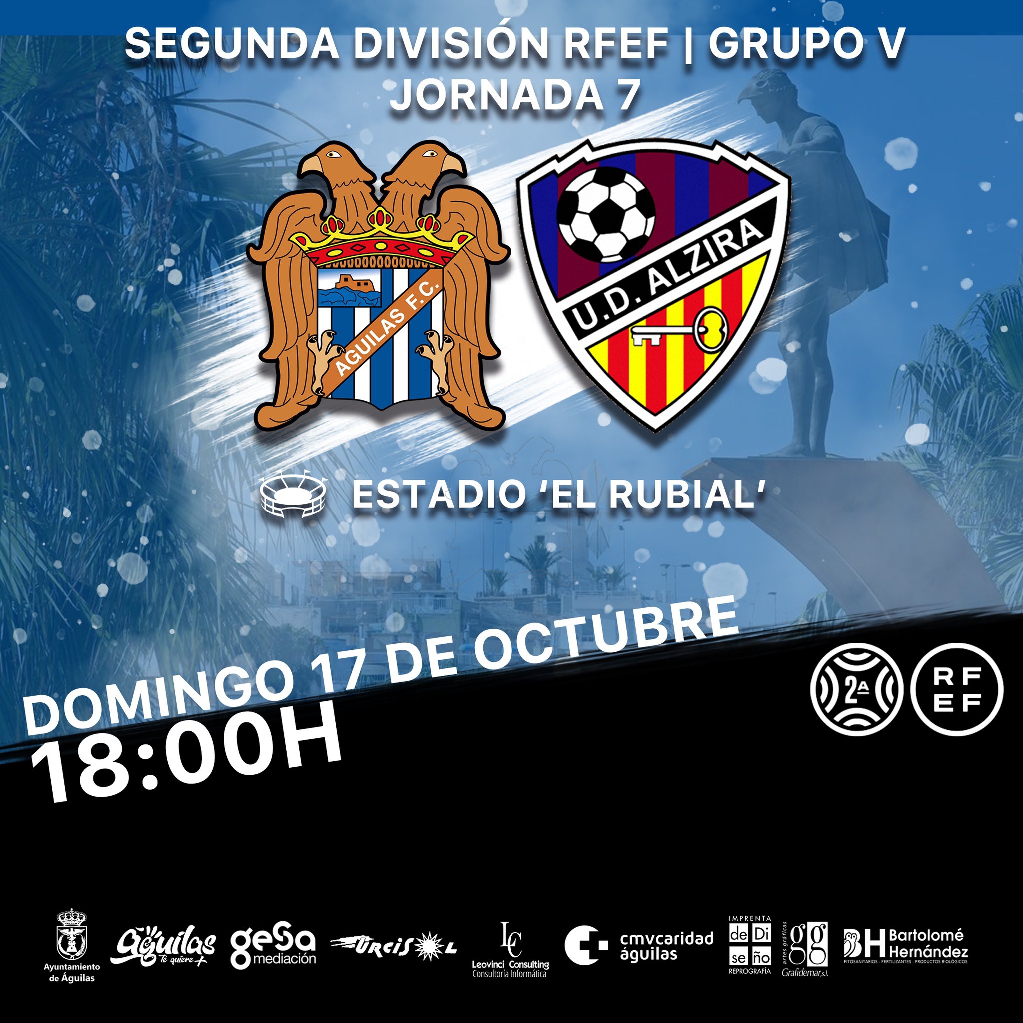 Águilas F.C. - U.D. Alzira |PREVIA| Hacerse fuerte en casa