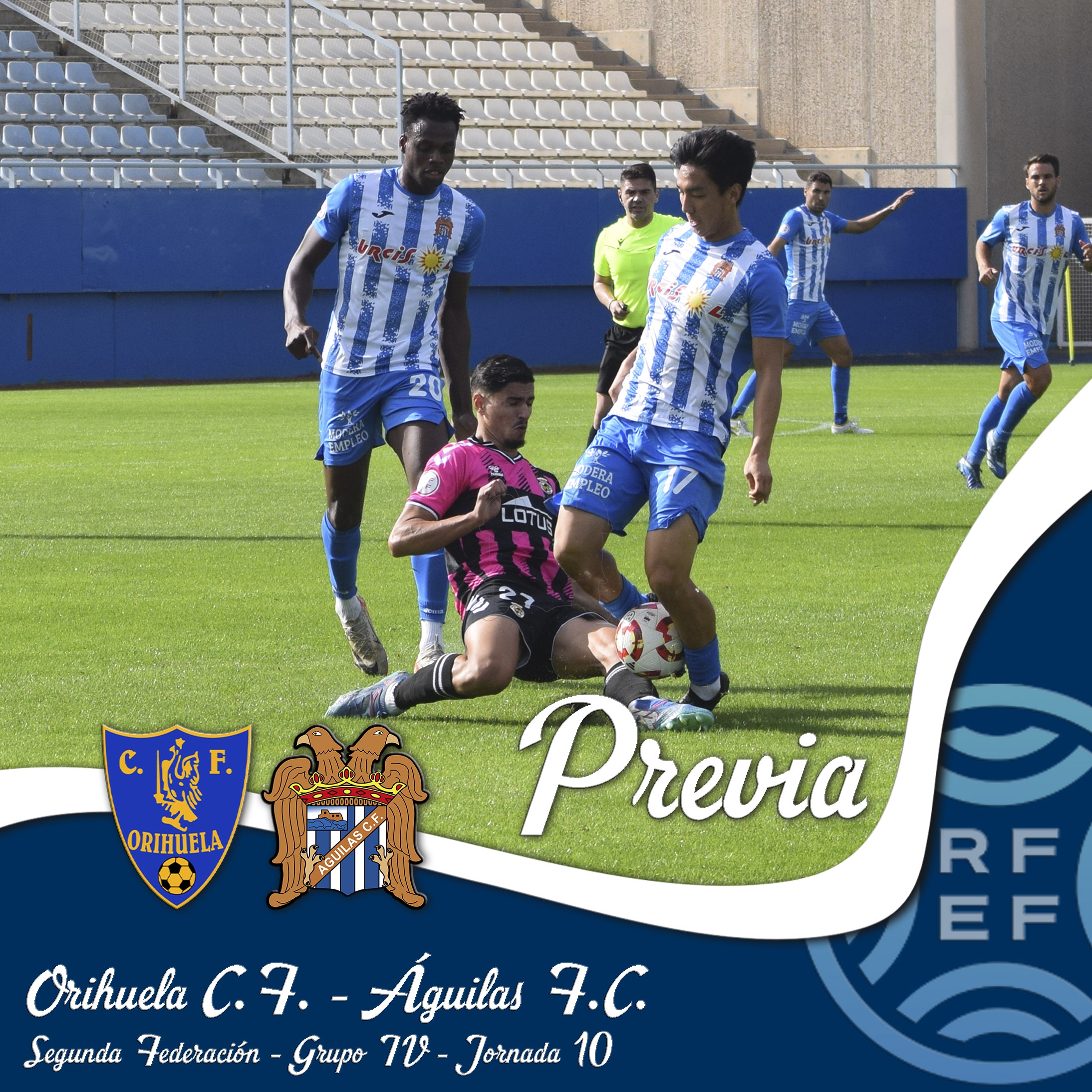 PREVIA: Orihuela - Águilas // Sin tiempo para la autocompasión, pero sí para la reacción